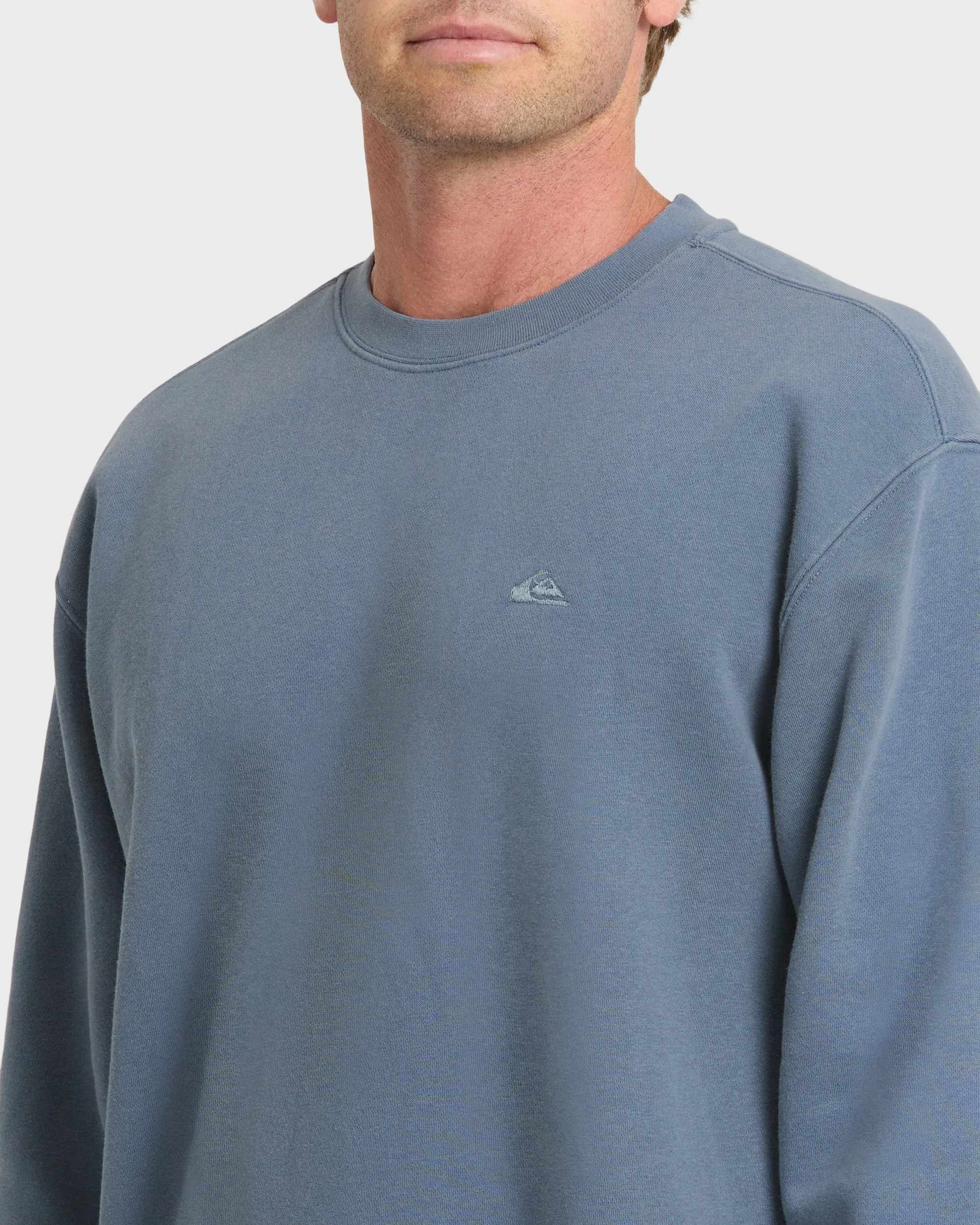Saltwater Crewneck Sweatshirt - China Blue sold by Quiksilver product image thumbnail 5