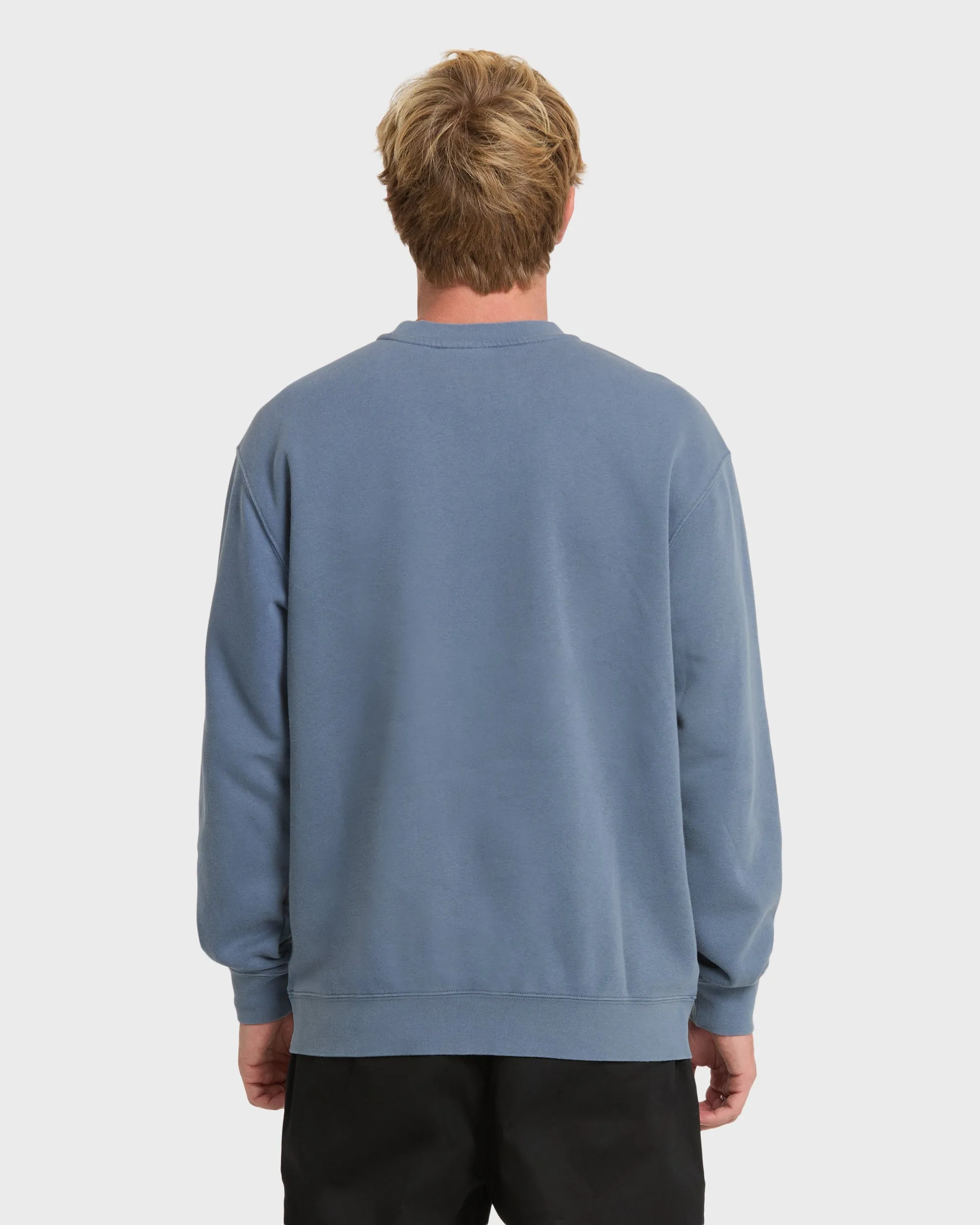 Saltwater Crewneck Sweatshirt - China Blue sold by Quiksilver product image thumbnail 2