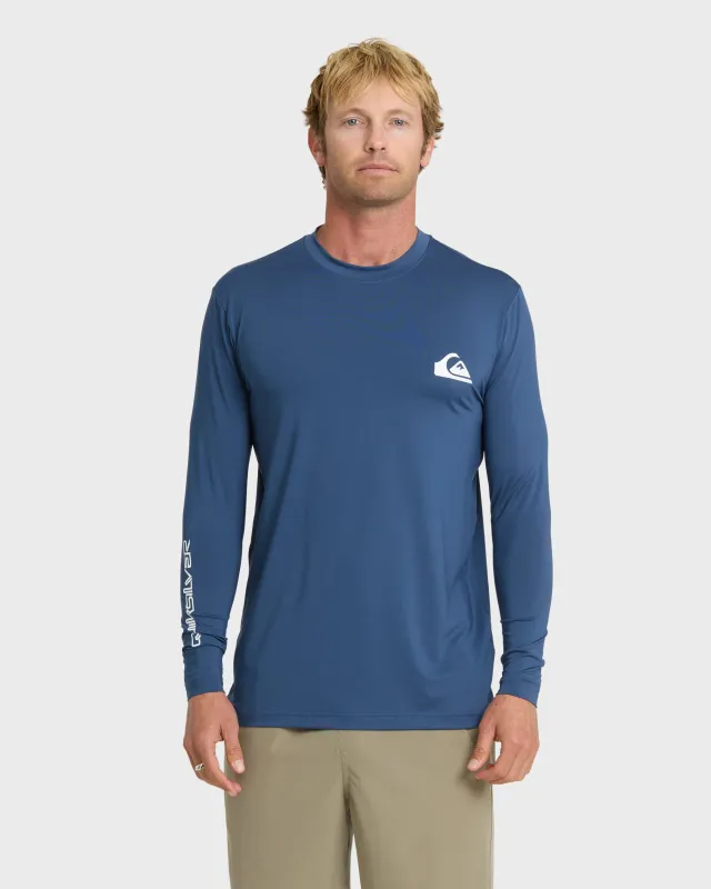 Everyday Long Sleeve Surf Tee - Navy sold by Quiksilver