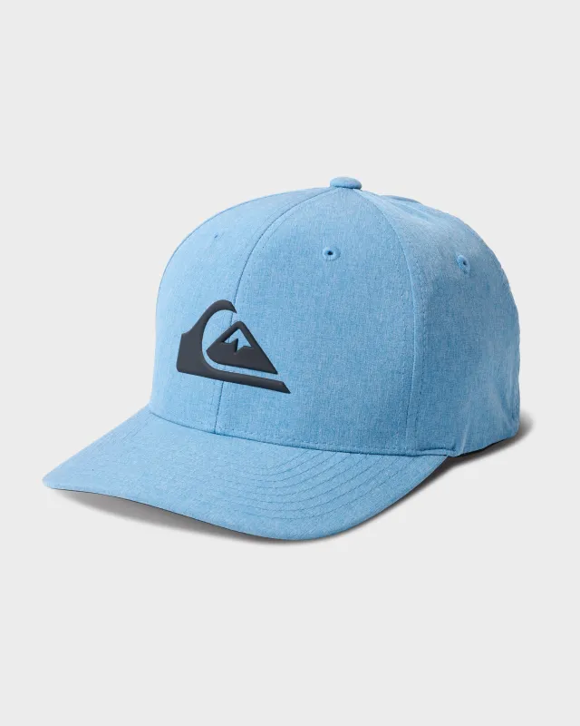 Amped Up Flexifit Hat - Ashley Blue Heather made by Quiksilver