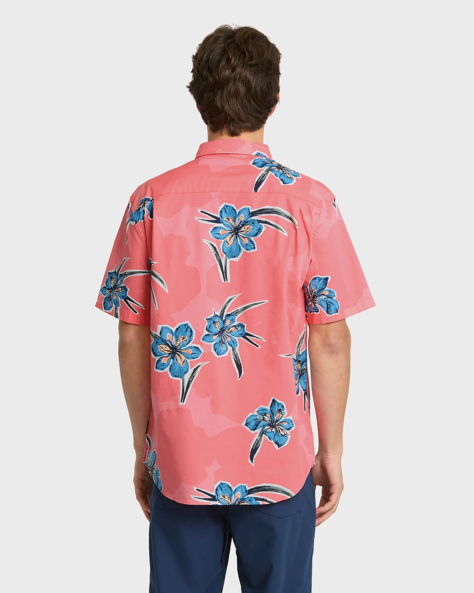 Apero Organic Classics Short Sleeve Shirt - Strawberry Print sold by Quiksilver product image thumbnail 2