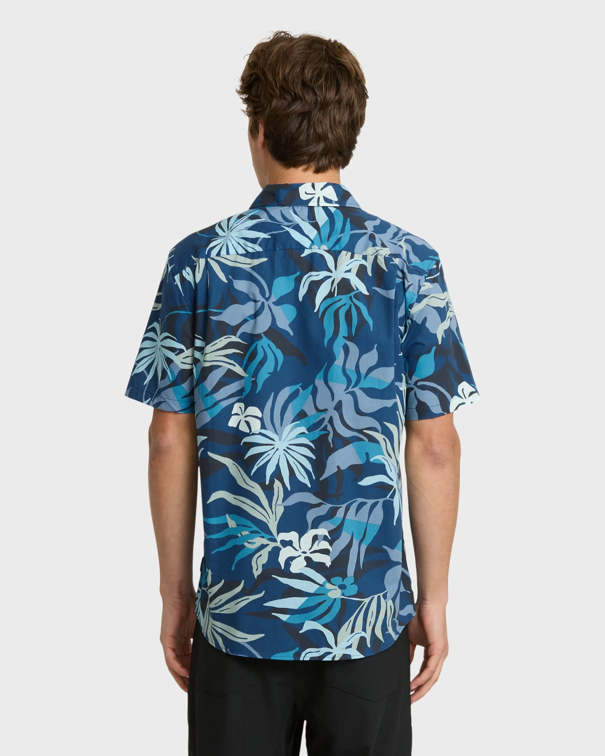 Blueweed Classic Short Sleeve Shirt - Navy sold by Quiksilver product image thumbnail 2
