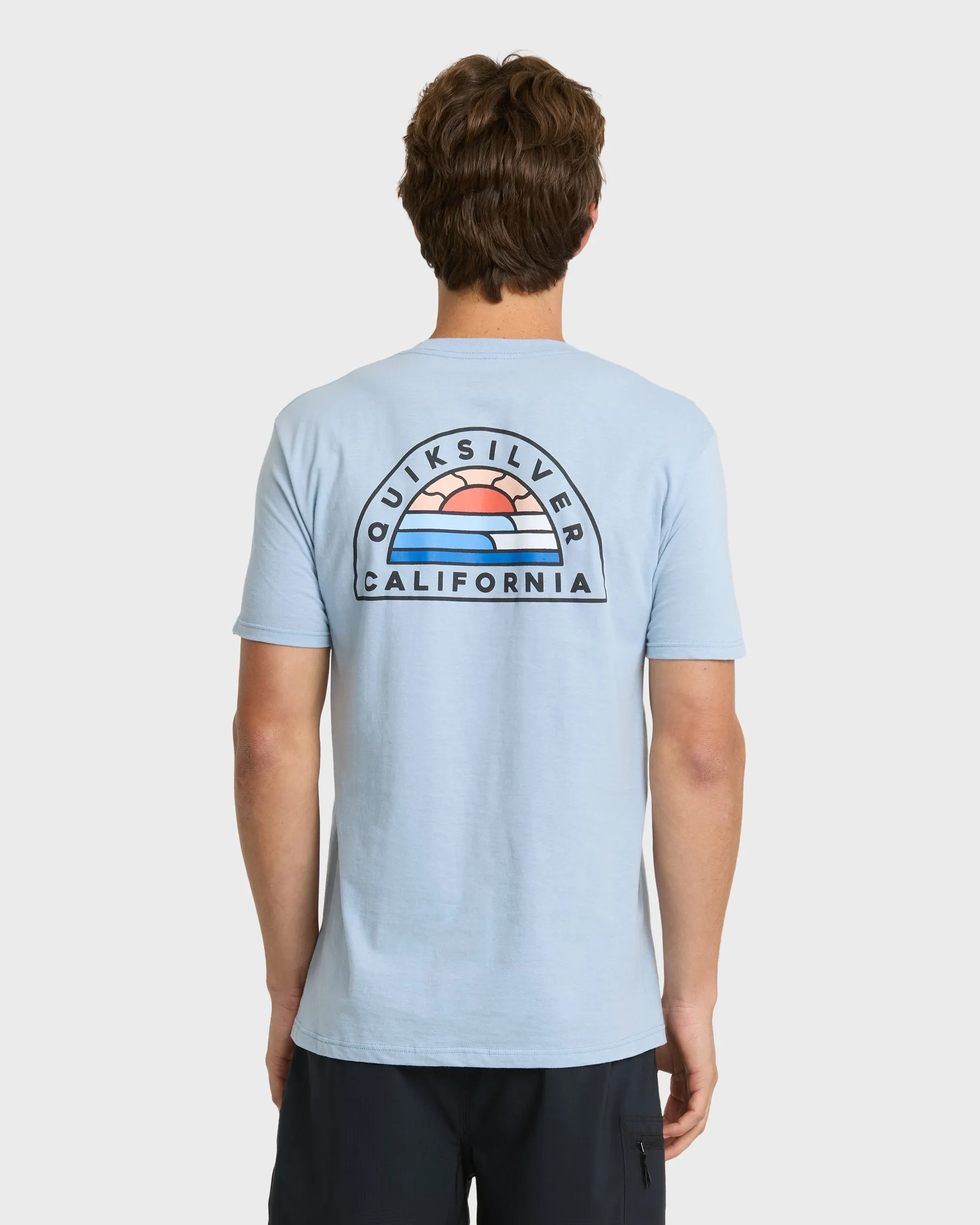 Ca Peelers T-Shirt - Ashley Blue sold by Quiksilver product image thumbnail 2