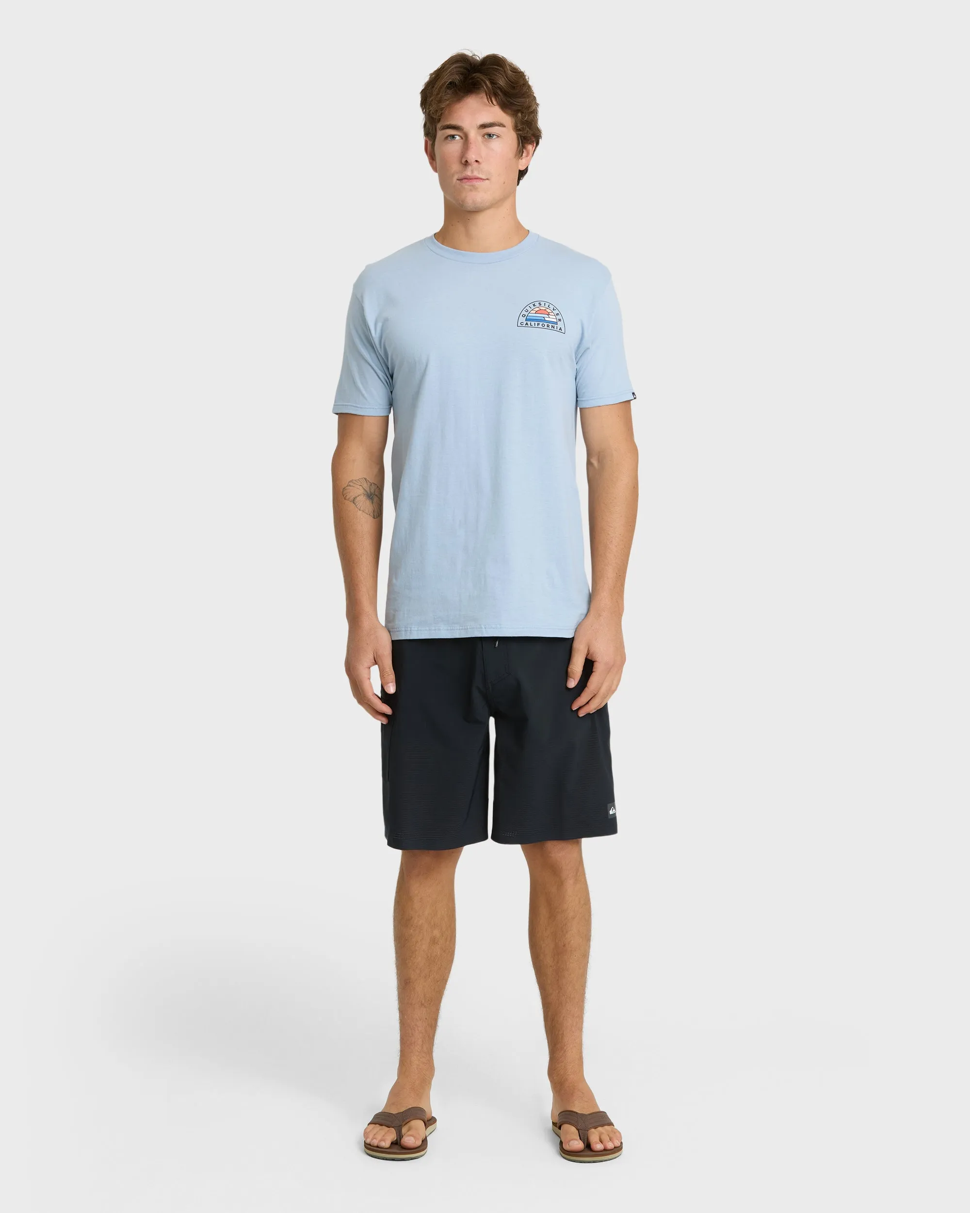 Ca Peelers T-Shirt - Ashley Blue sold by Quiksilver product image thumbnail 3