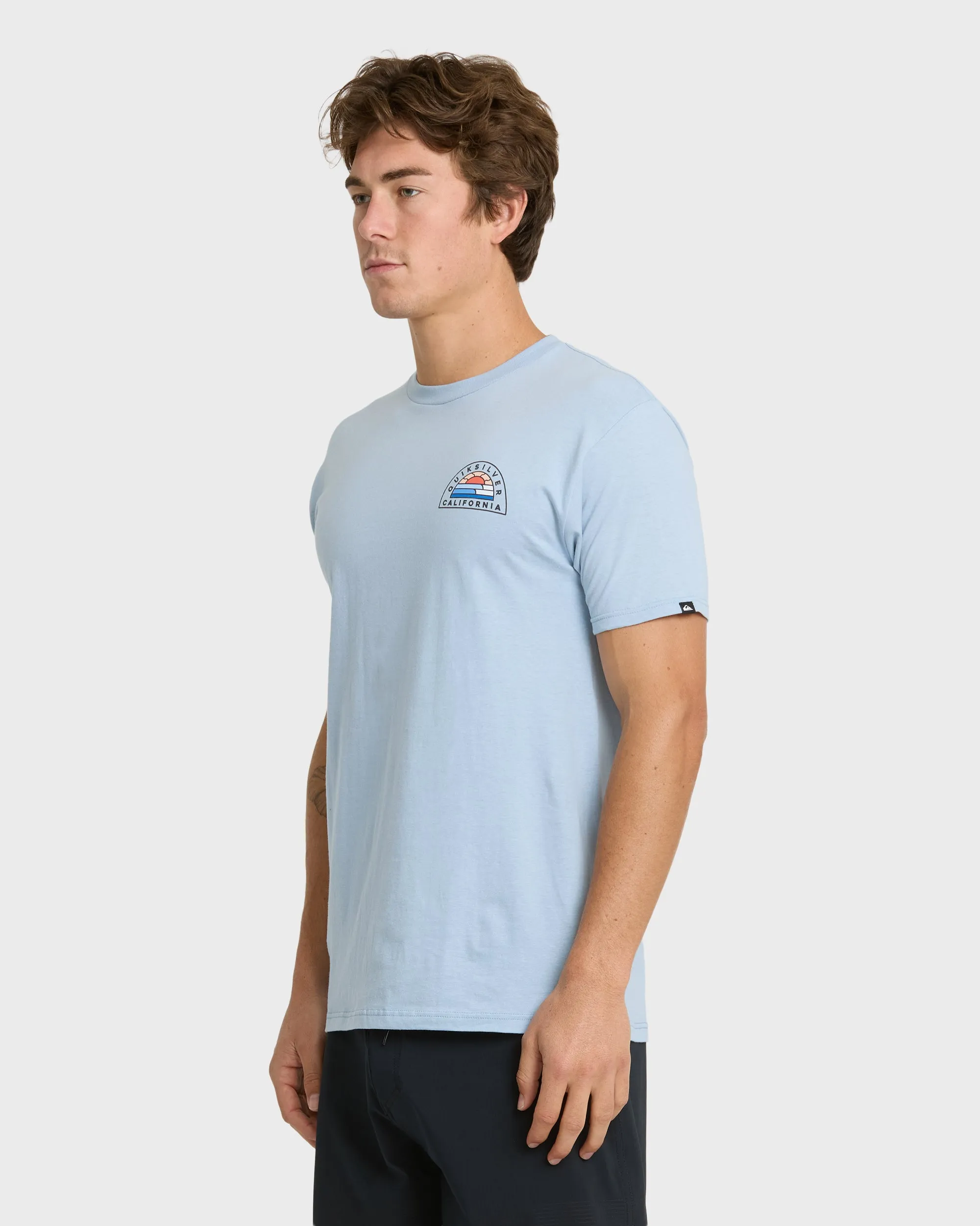 Ca Peelers T-Shirt - Ashley Blue sold by Quiksilver product image thumbnail 4