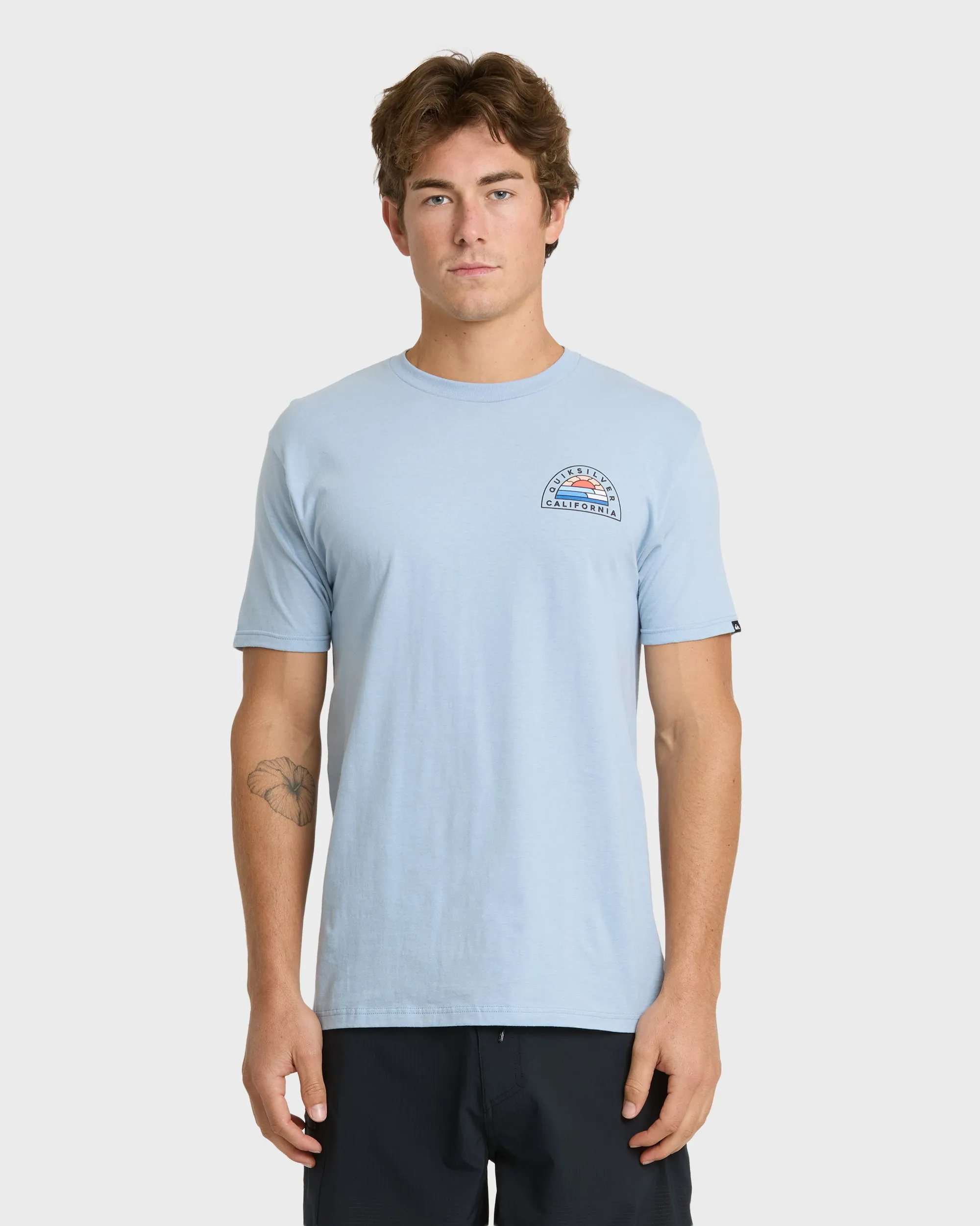 Ca Peelers T-Shirt - Ashley Blue sold by Quiksilver