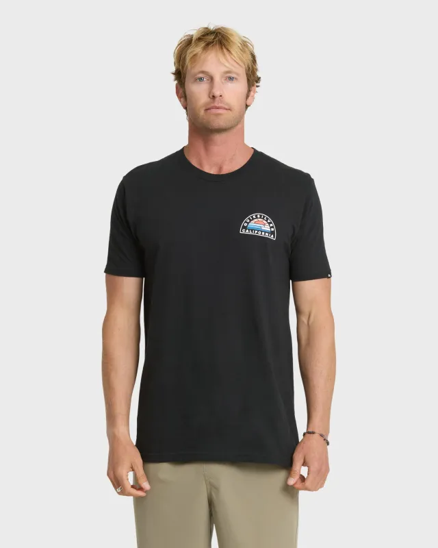 Ca Peelers T-Shirt - Black sold by Quiksilver