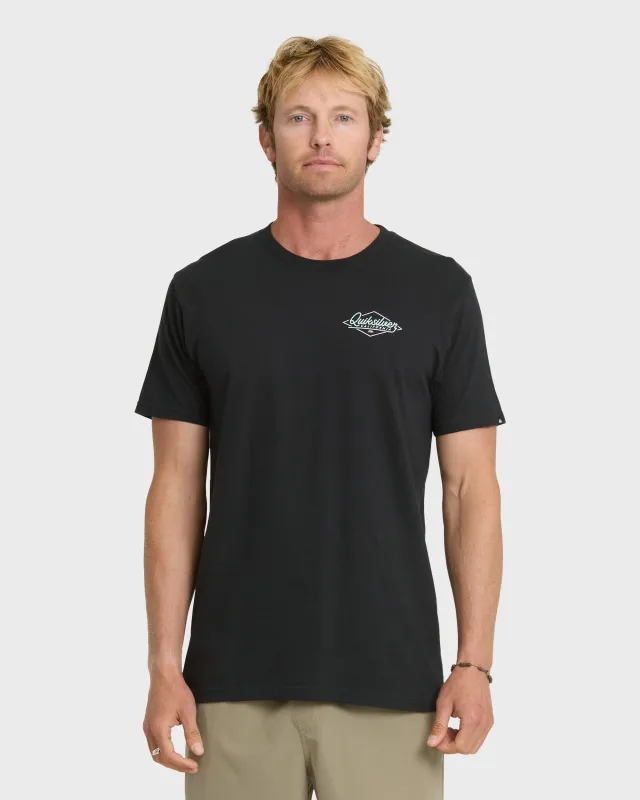 Cali Gold T-Shirt - Black sold by Quiksilver