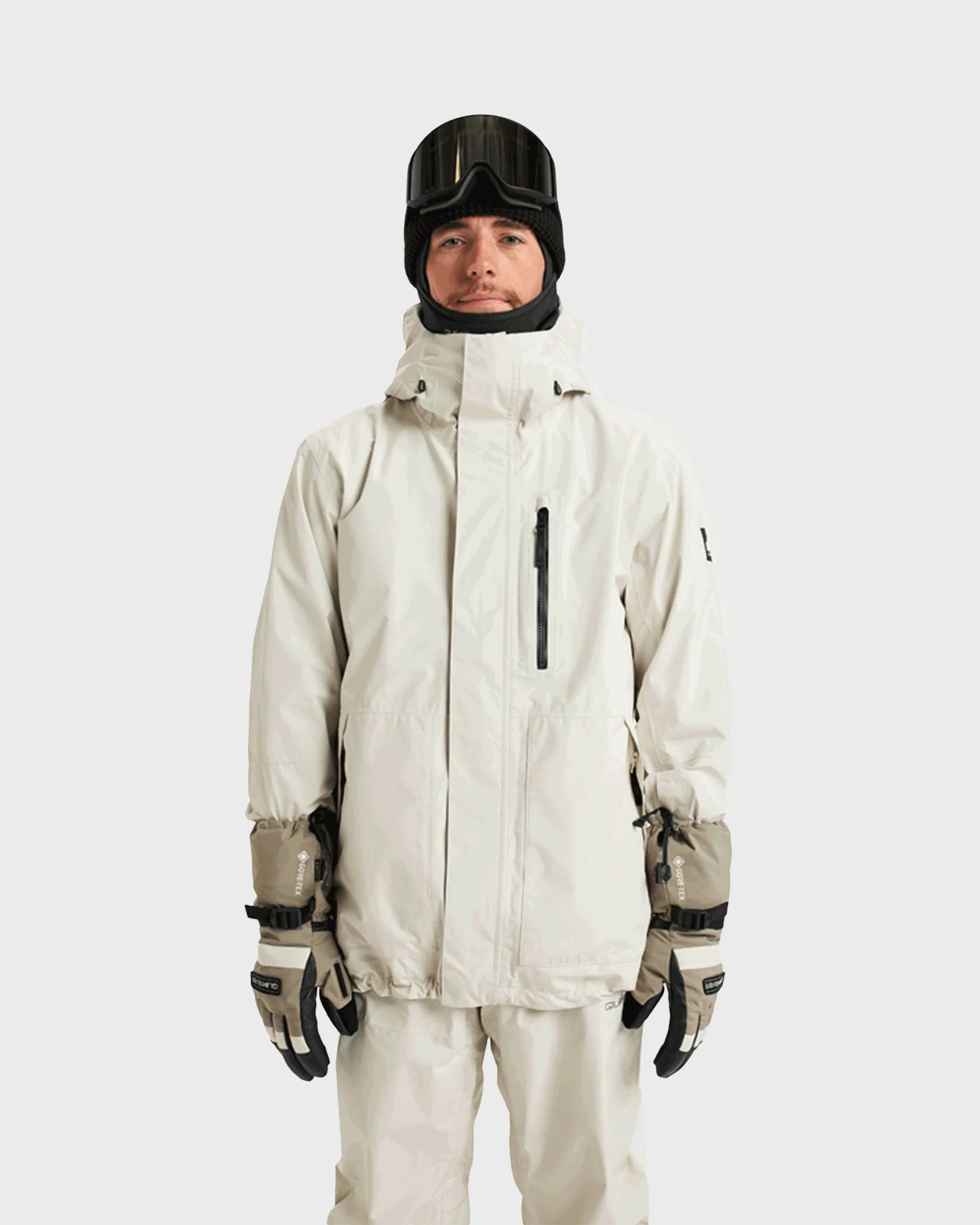 Mission GORE-TEX Snow Jacket - Bone sold by Quiksilver