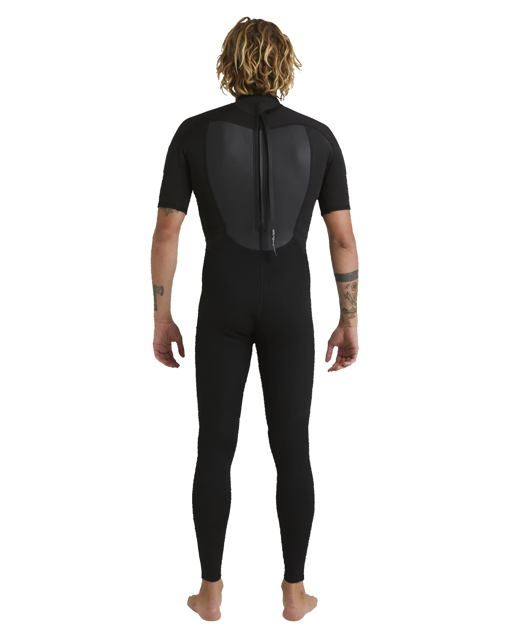 2/2 Prologue Short Sleeve Back Zip Wetsuit - Black sold by Quiksilver product image thumbnail 2