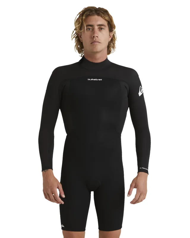 2/2 Prologue Long Sleeve Back Zip Wetsuit - Black sold by Quiksilver