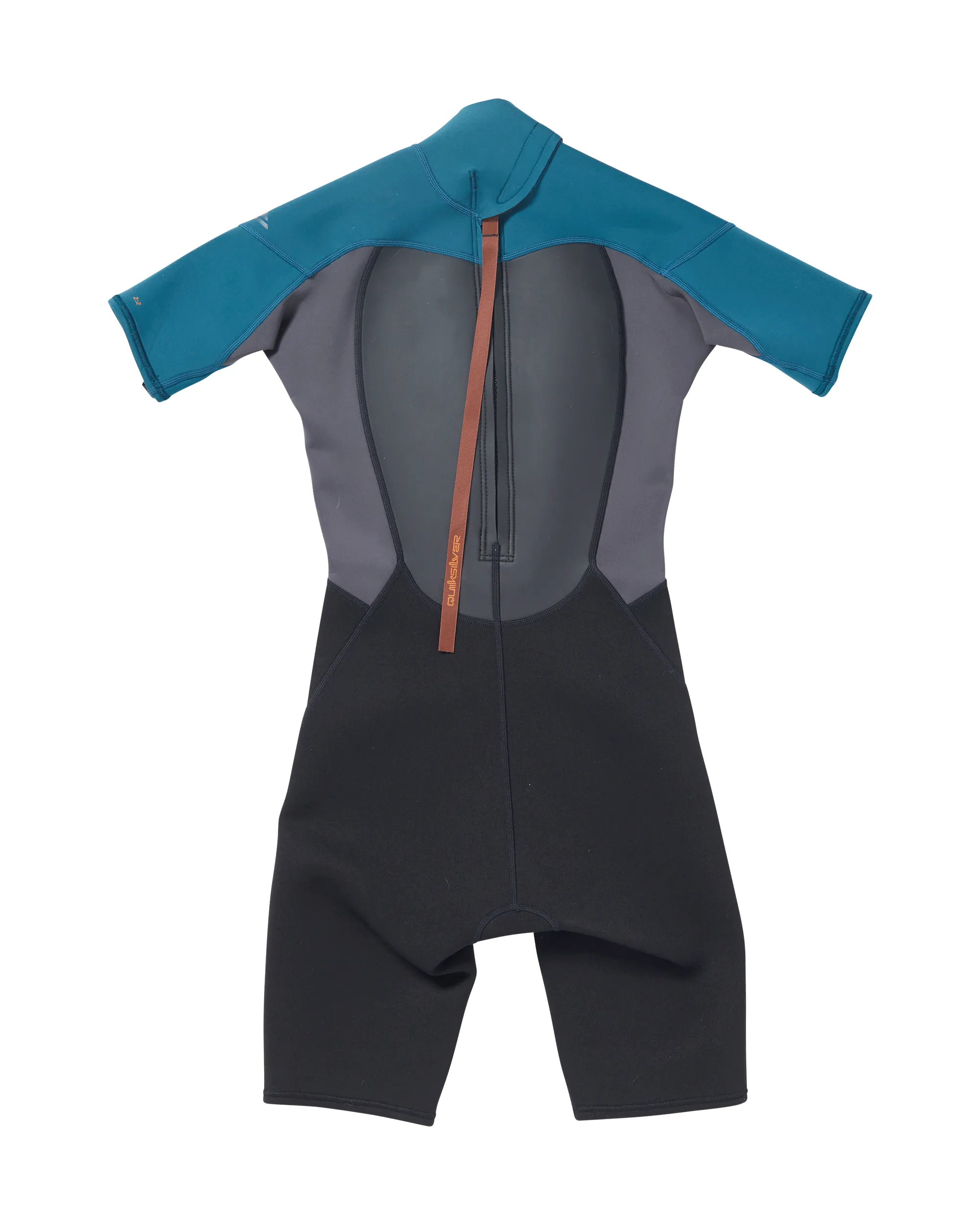 2/2 Prologue Back Zip Spring Suit - Midnight Turquoise sold by Quiksilver product image thumbnail 2