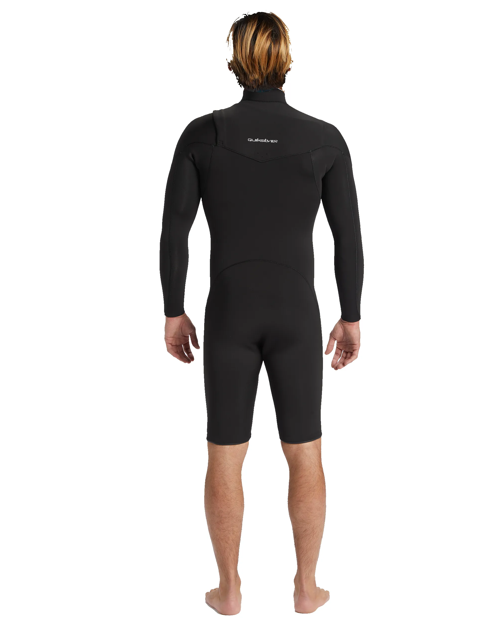 2/2 Everyday Sessions Chest Zip Long Sleeve Spring Suit - Black sold by Quiksilver product image thumbnail 3