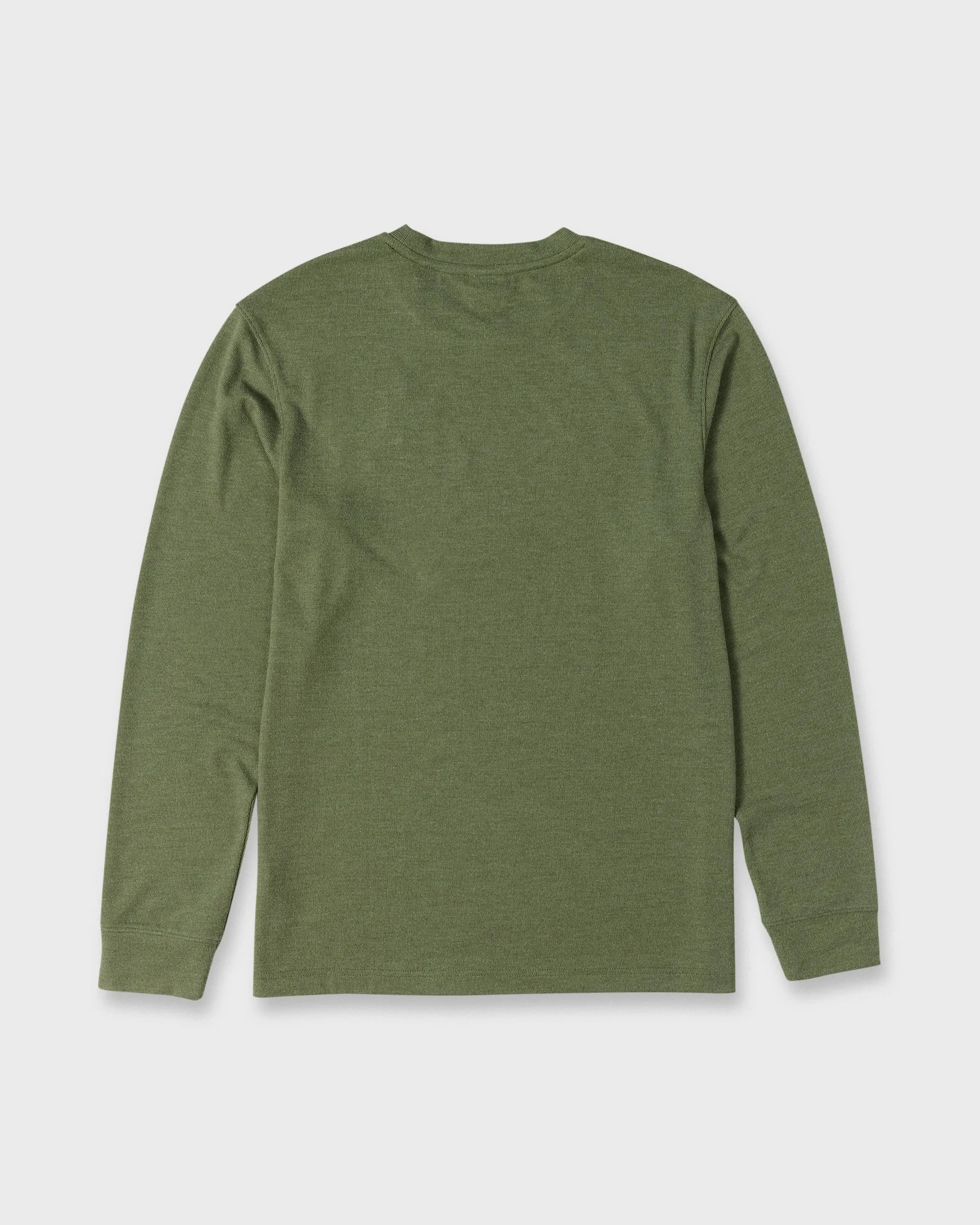 Malvern Long Sleeve Soft Touch Crewneck Sweatshirt - Dusty Olive sold by Quiksilver product image thumbnail 2