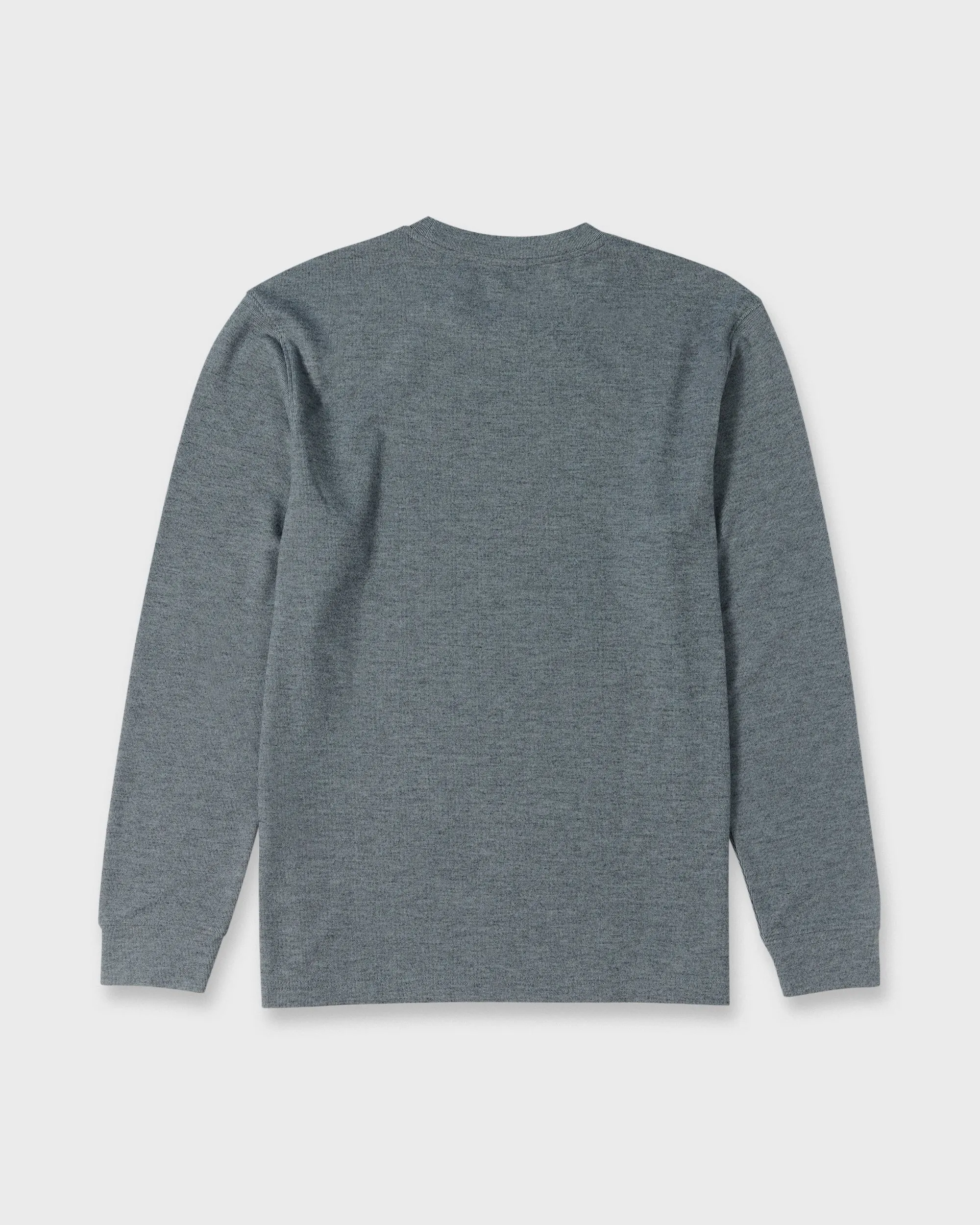 Malvern Long Sleeve Soft Touch Crewneck Sweatshirt - Anthracite sold by Quiksilver product image thumbnail 2