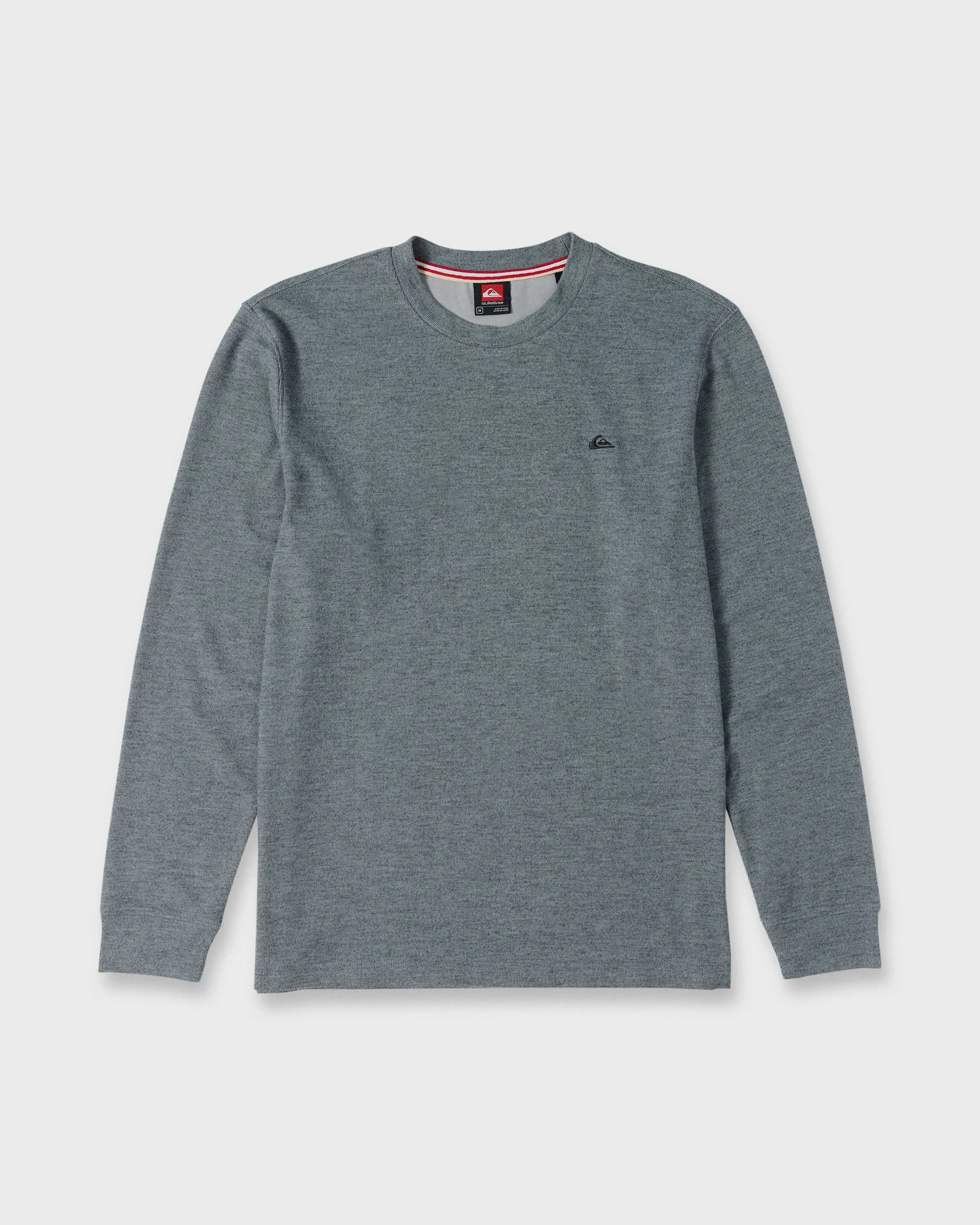 Malvern Long Sleeve Soft Touch Crewneck Sweatshirt - Anthracite sold by Quiksilver