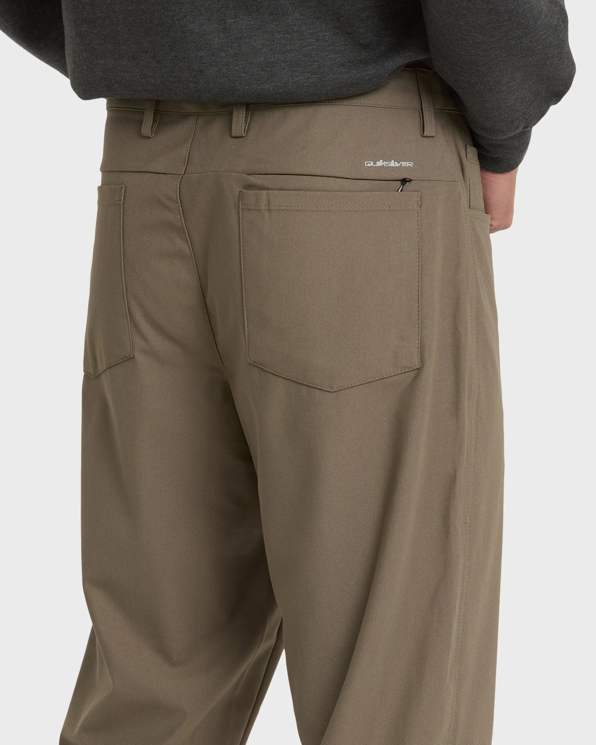 5 Pocket Stretch Pant - Deep Khaki sold by Quiksilver product image thumbnail 5