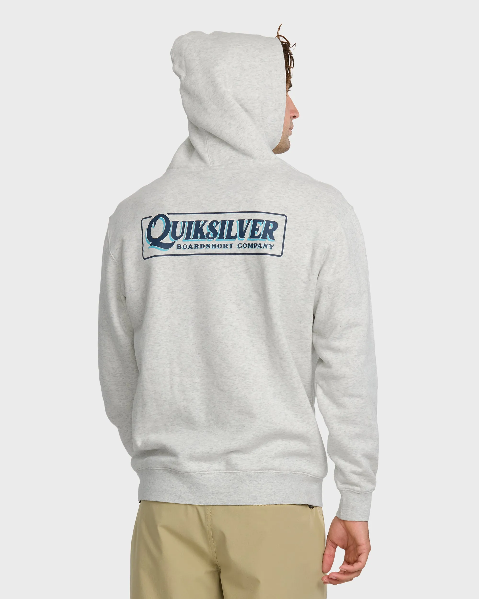 Graphic Hoodie - White/Heather sold by Quiksilver product image thumbnail 2