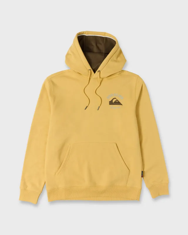 Suede Graphic Pullover Hoodie - Rattan sold by Quiksilver