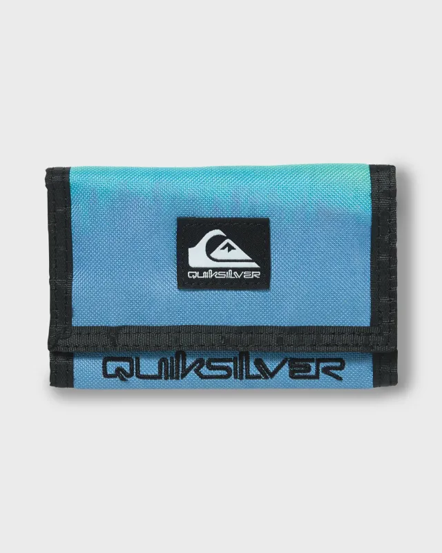 Everydaily Trifold Wallet - Blue Turq sold by Quiksilver