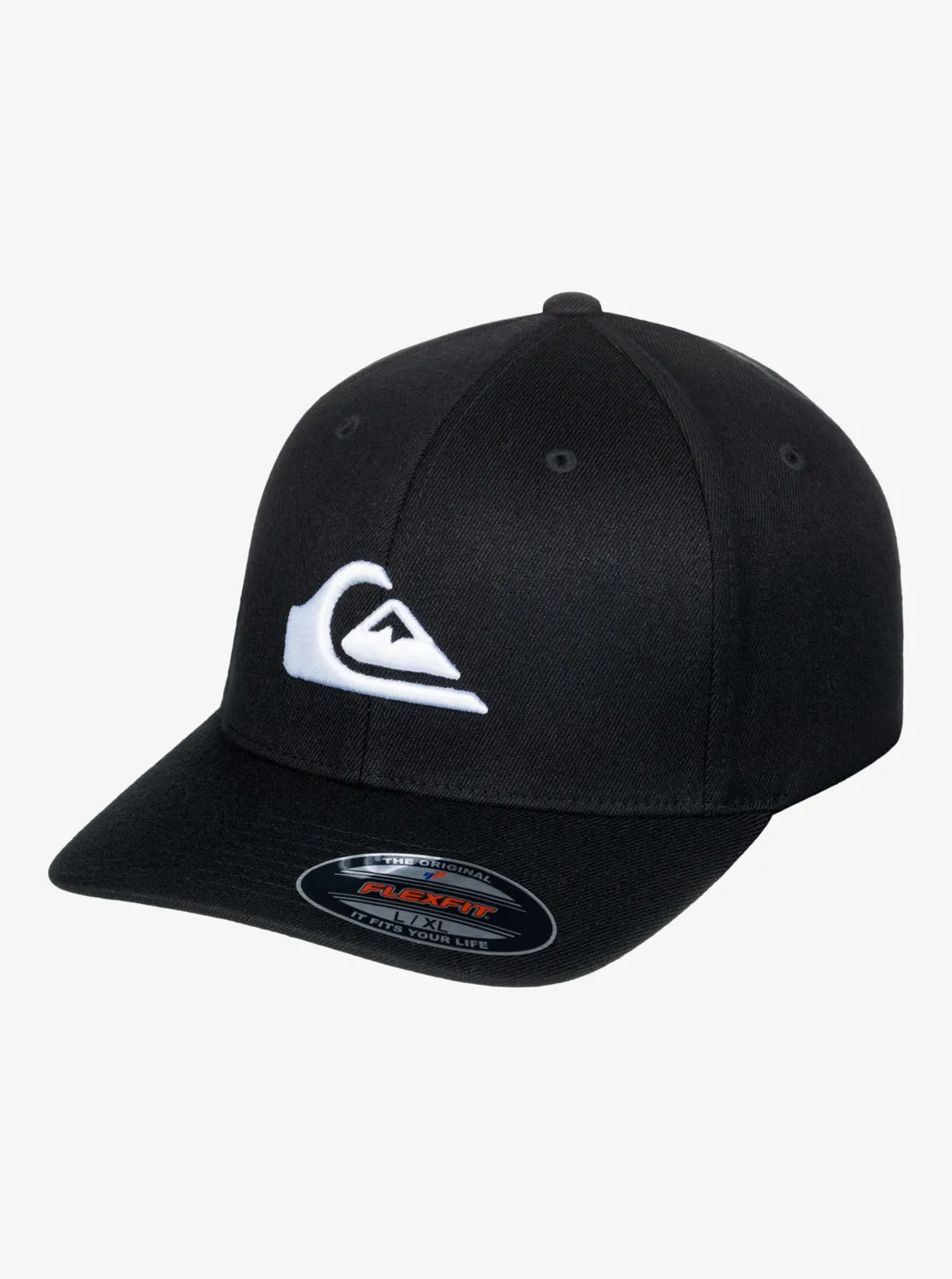 Mountain And Wave Flexfit Hat - Black/White sold by Quiksilver product image thumbnail 5