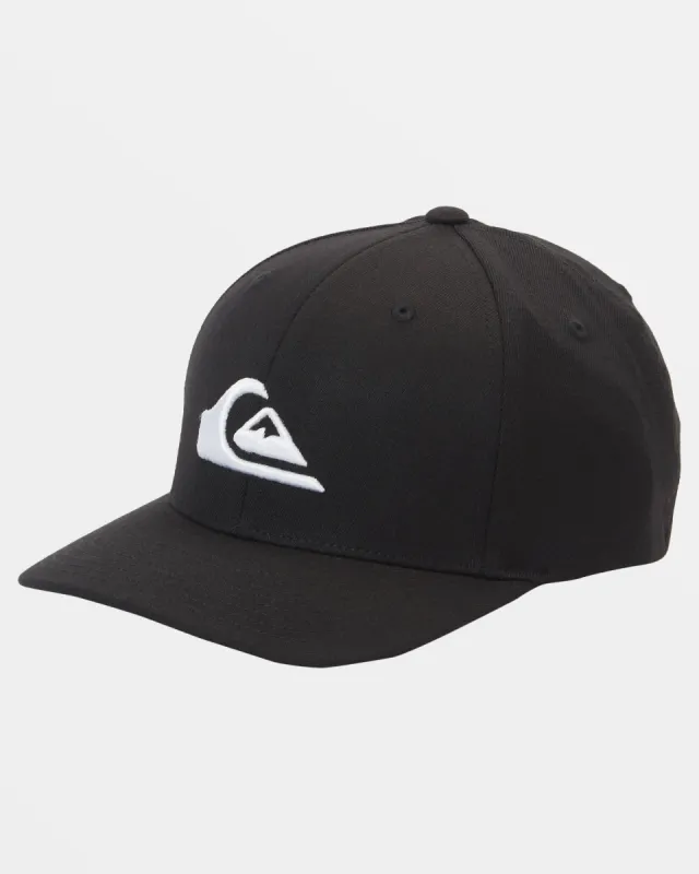 Mountain And Wave Flexfit Hat - Black/White sold by Quiksilver
