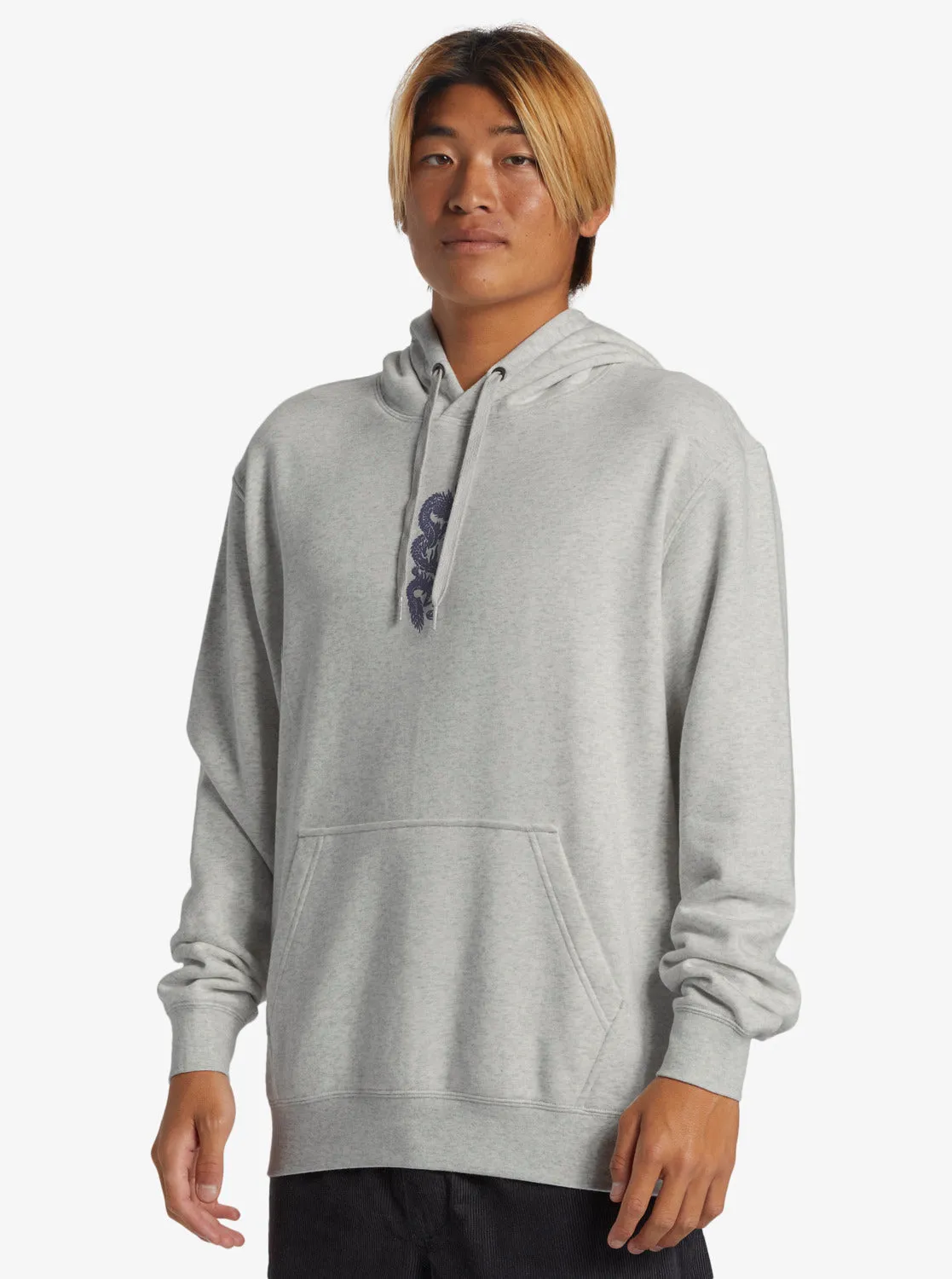 Graphic Mix Hoodie - White Marble Heather sold by Quiksilver product image thumbnail 4