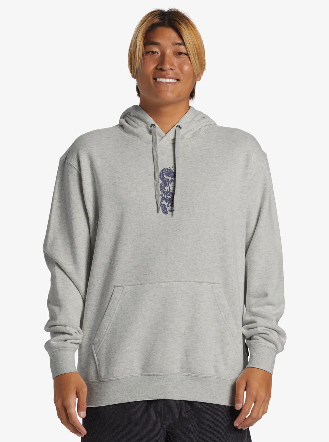 Graphic Mix Hoodie - White Marble Heather sold by Quiksilver product image thumbnail 3