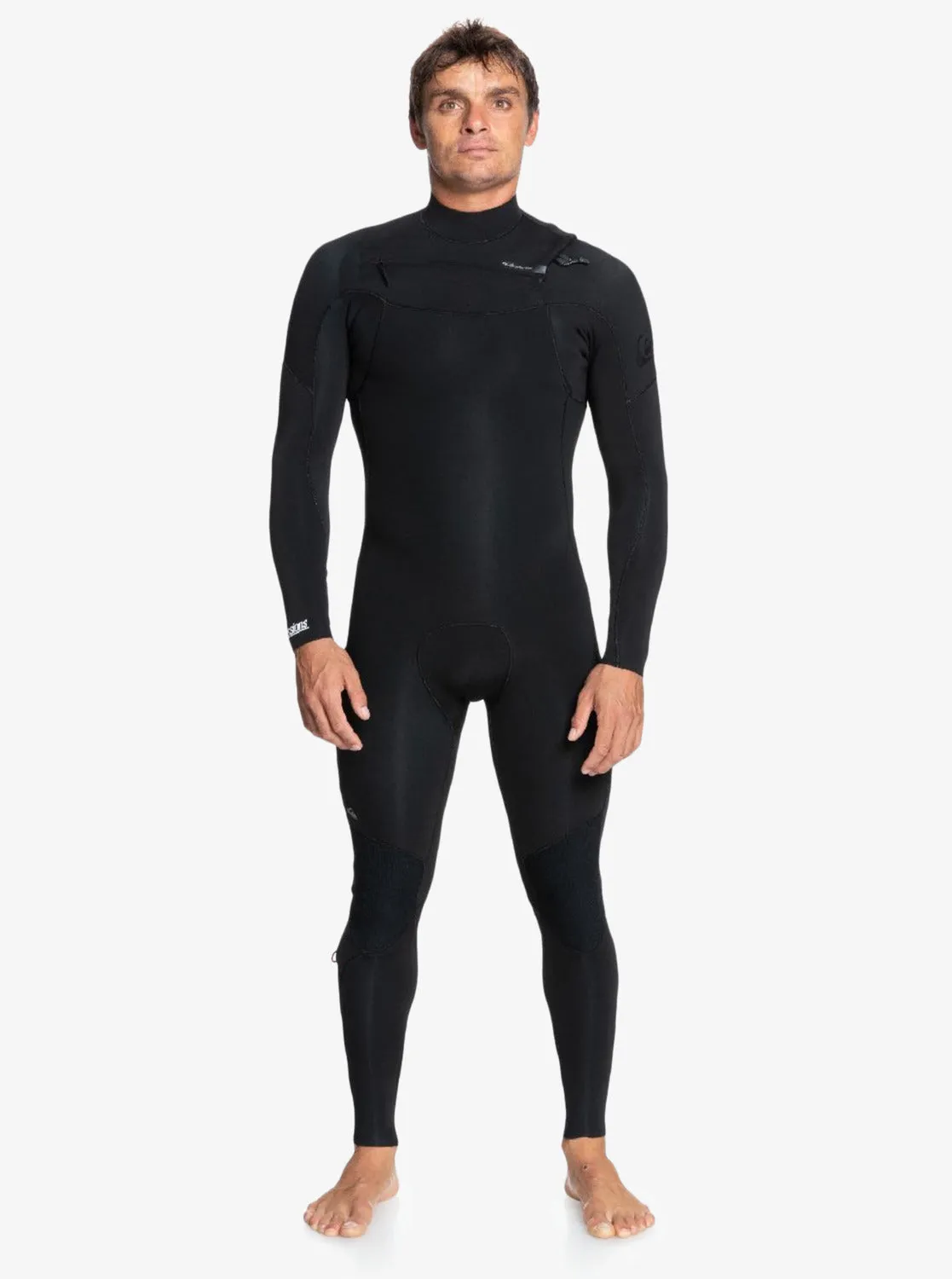 4/3mm Everyday Sessions GBS Chest Zip Wetsuit - Black sold by Quiksilver