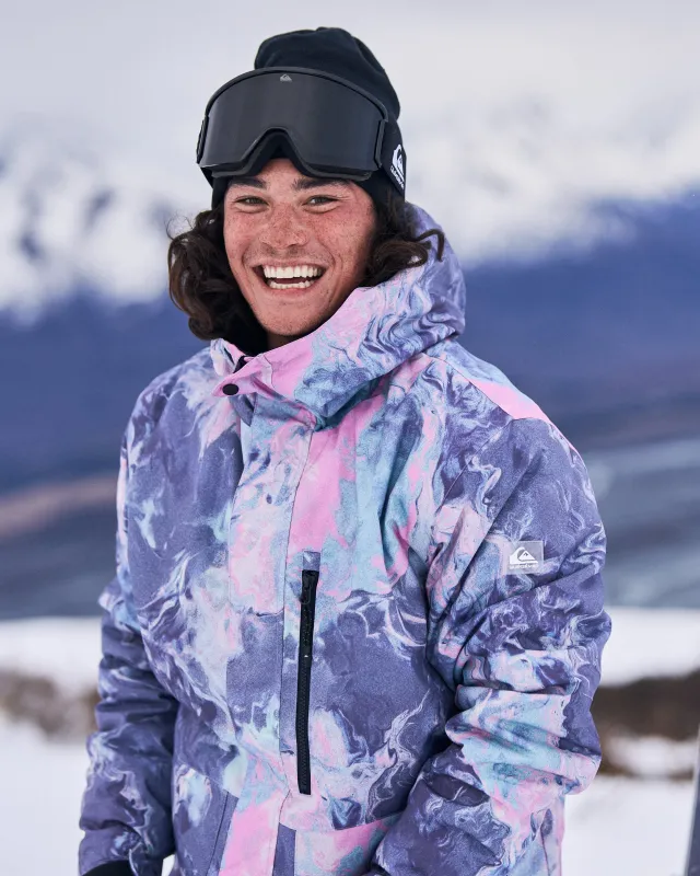 Mission Printed Snow Jacket sold by Quiksilver