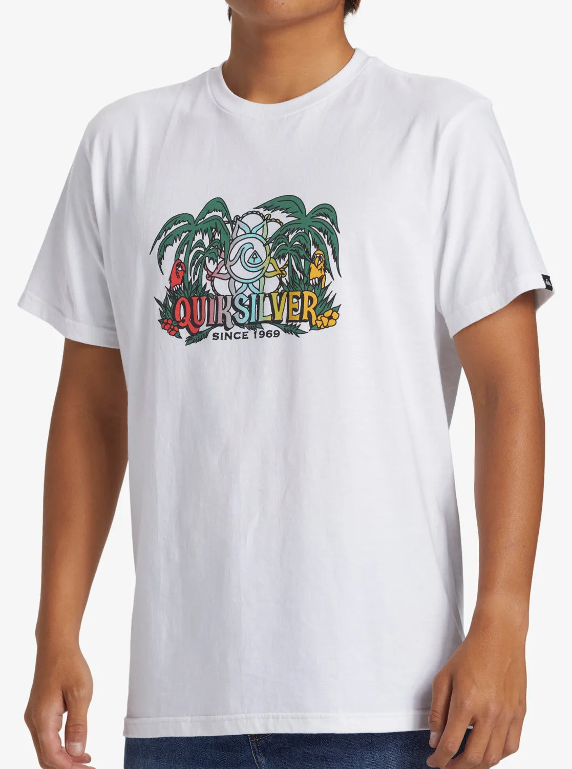 Dala Jungle T-Shirt - White sold by Quiksilver product image thumbnail 3