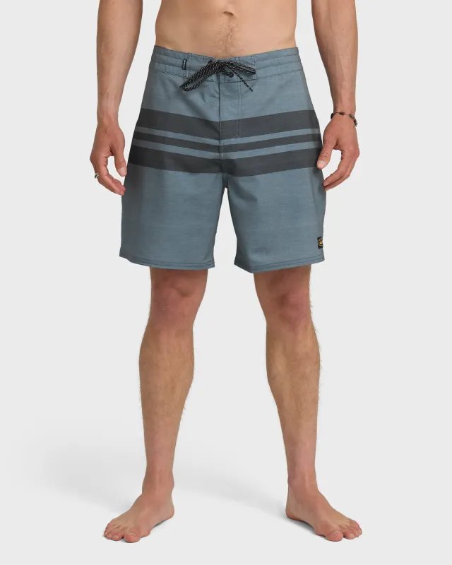 Surfsilk Street Trunk 18" Boardshorts - Black sold by Quiksilver