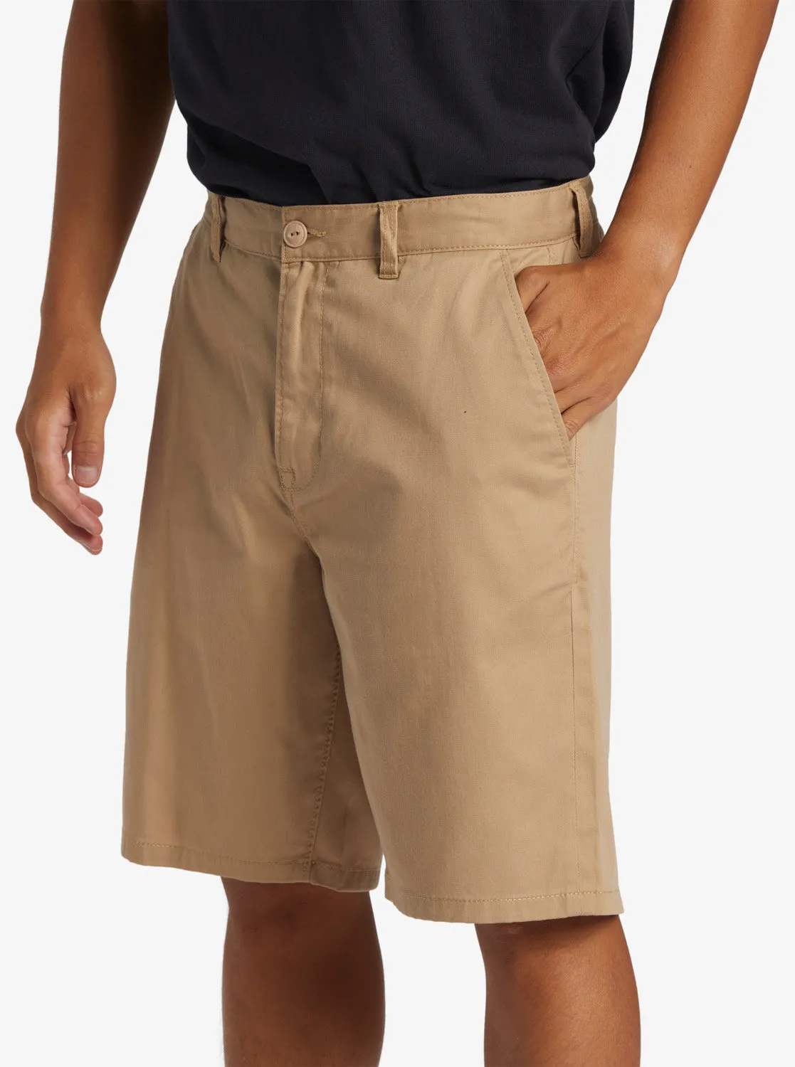 Crest Chino 21" Shorts - Plage sold by Quiksilver product image thumbnail 3