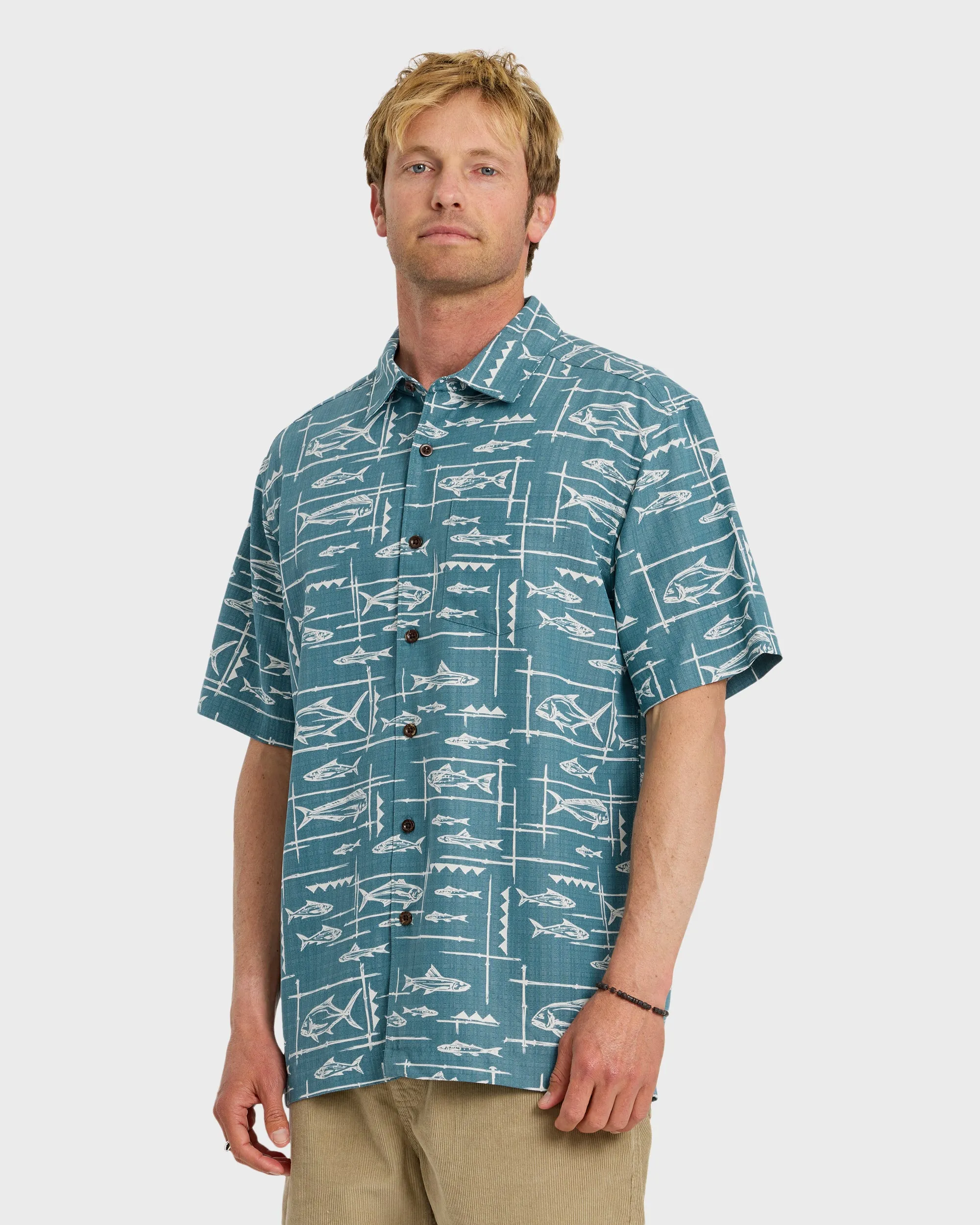 Waterman Topanga Short Sleeve Shirt - Tapestry sold by Quiksilver product image thumbnail 4