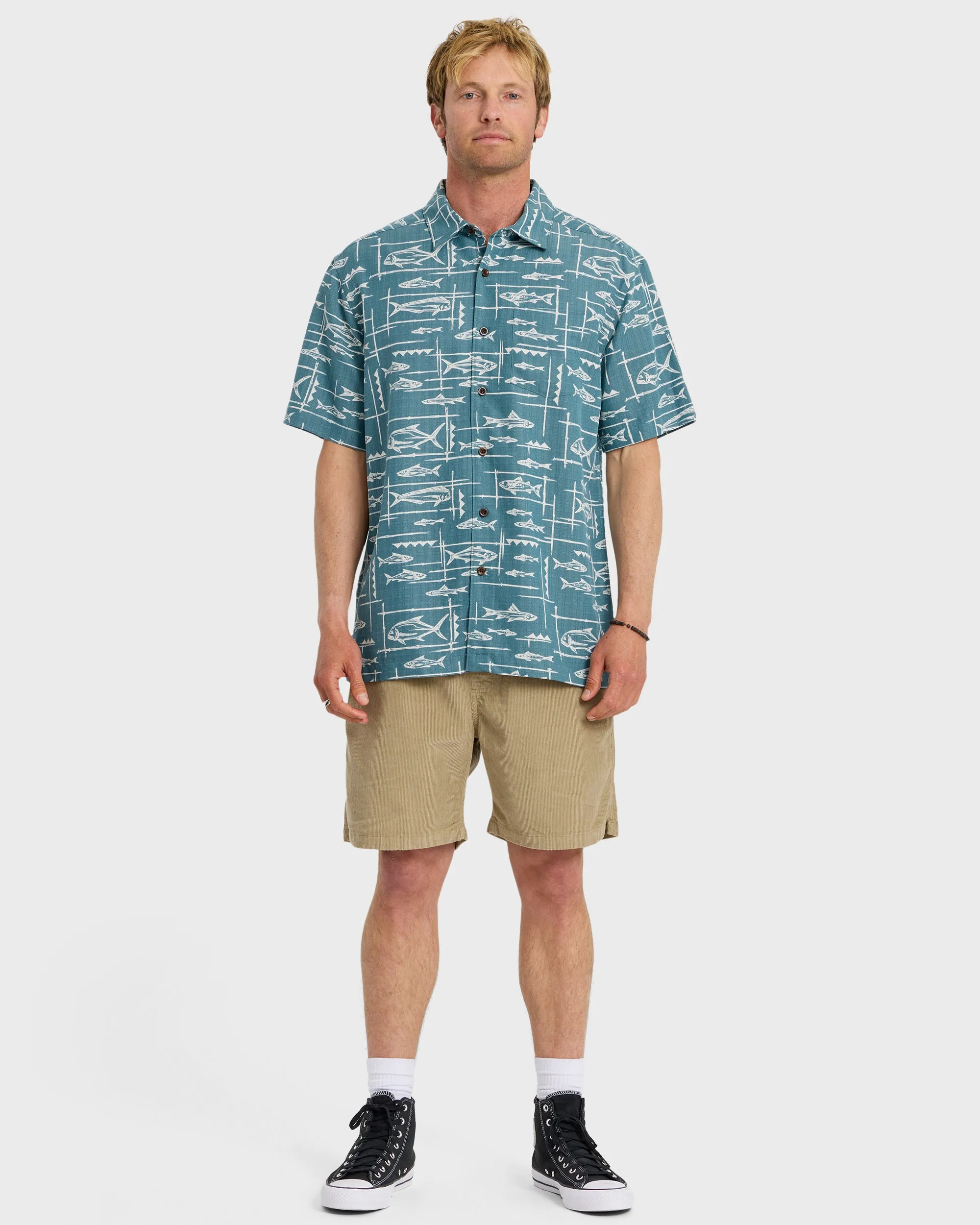 Waterman Topanga Short Sleeve Shirt - Tapestry sold by Quiksilver product image thumbnail 3