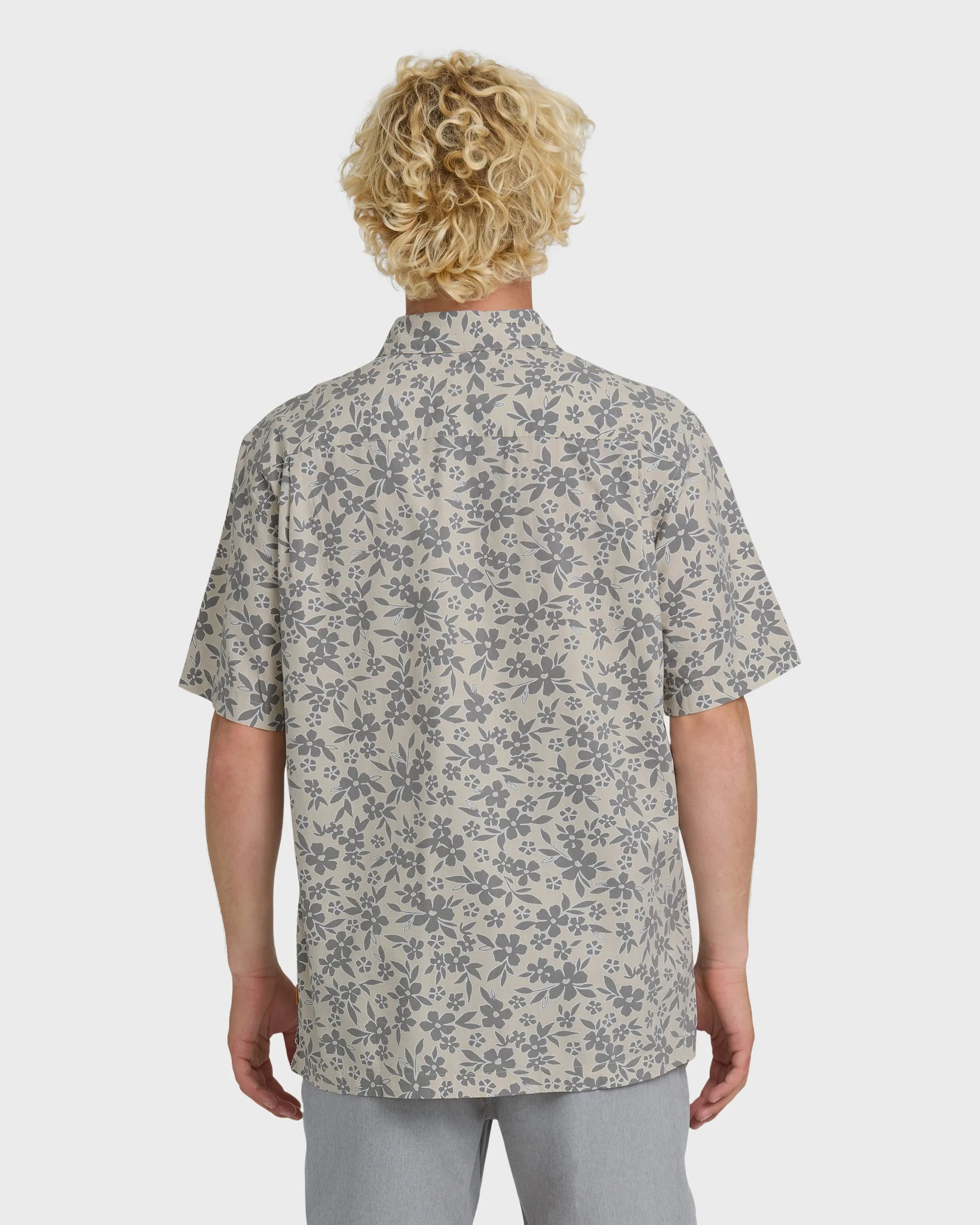 Waterman Flower Field Short Sleeve Shirt - Moonbeam sold by Quiksilver product image thumbnail 2