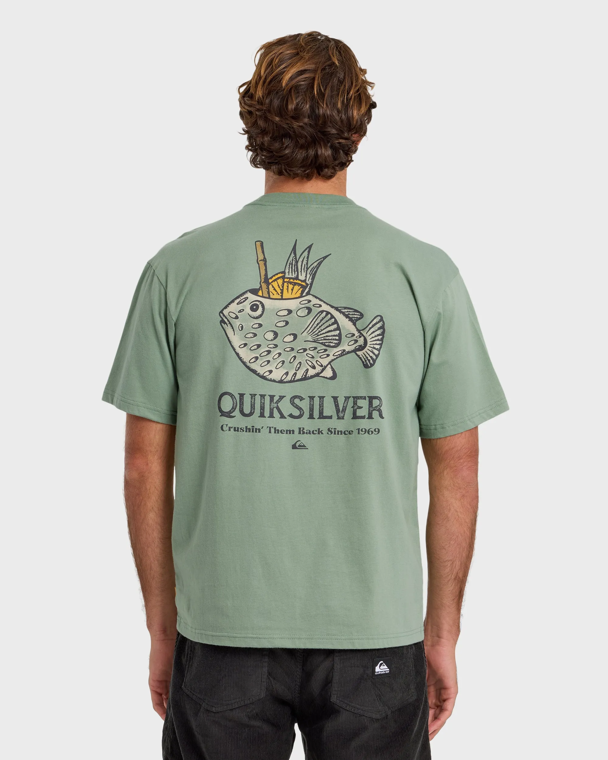 Waterman Mai Tai Time Short Sleeve T‑Shirt - Lily Pad sold by Quiksilver product image thumbnail 2