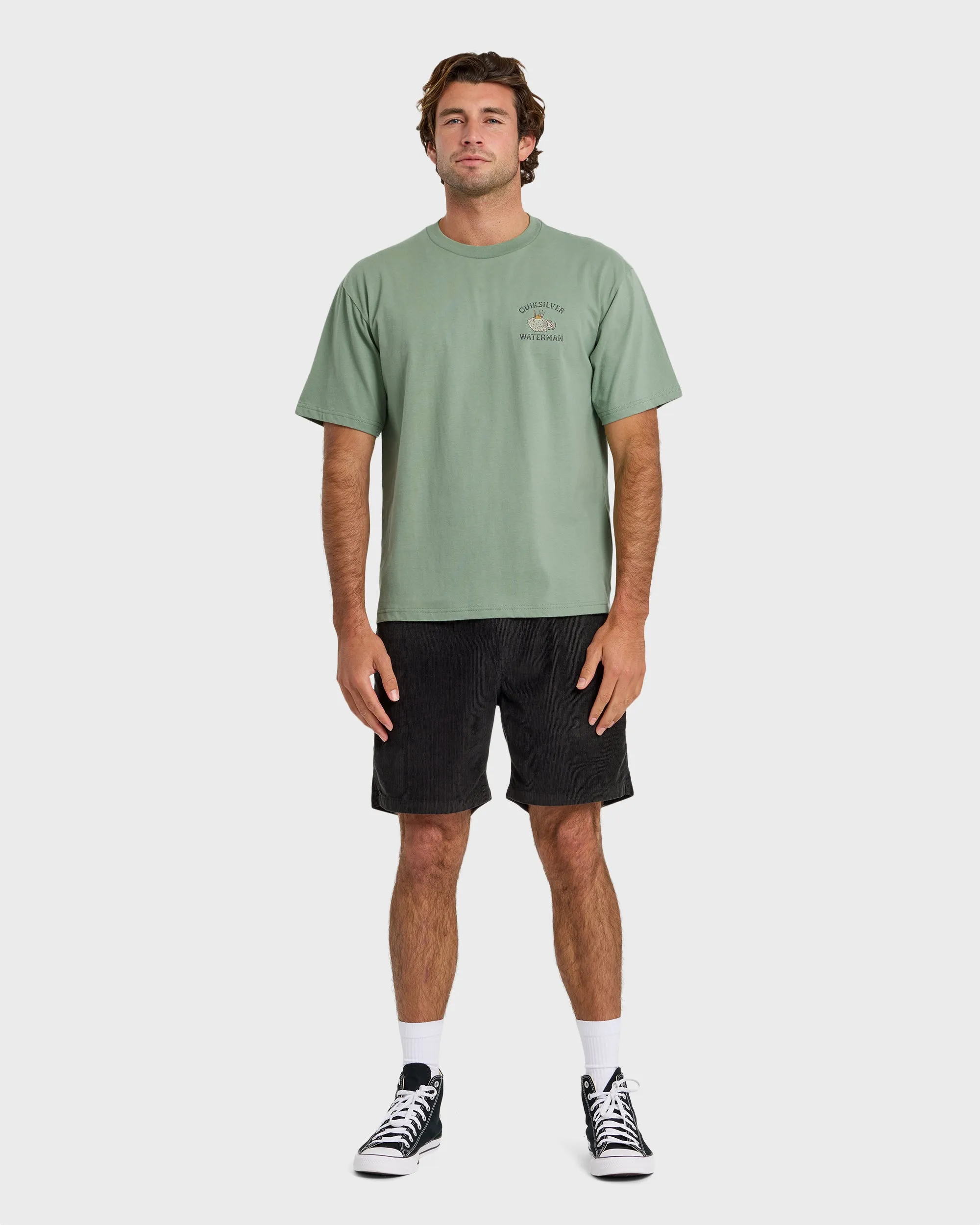 Waterman Mai Tai Time Short Sleeve T‑Shirt - Lily Pad sold by Quiksilver product image thumbnail 3