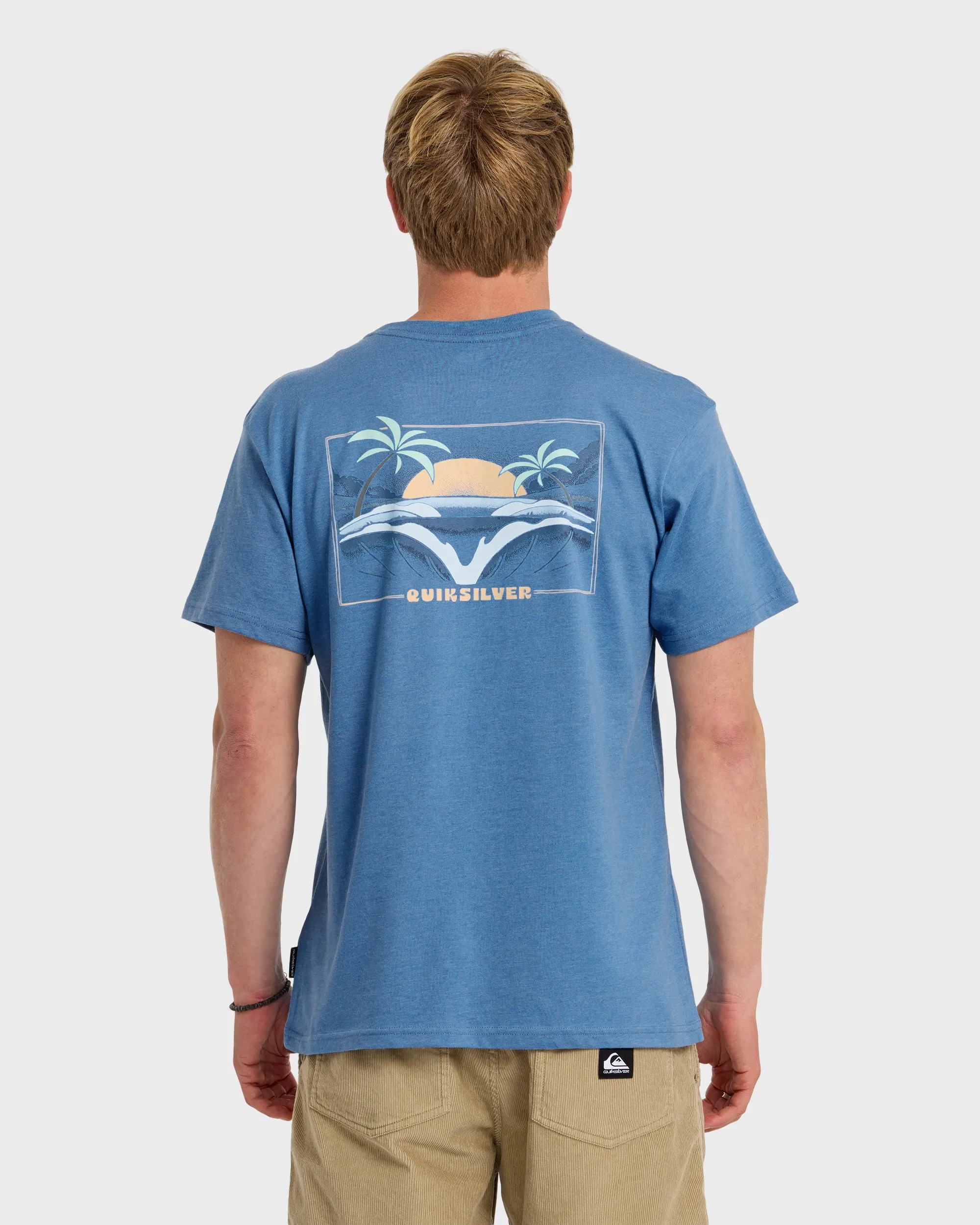 Wave Primitive Classic Short Sleeve T-Shirt - Riviera Heather sold by Quiksilver product image thumbnail 2