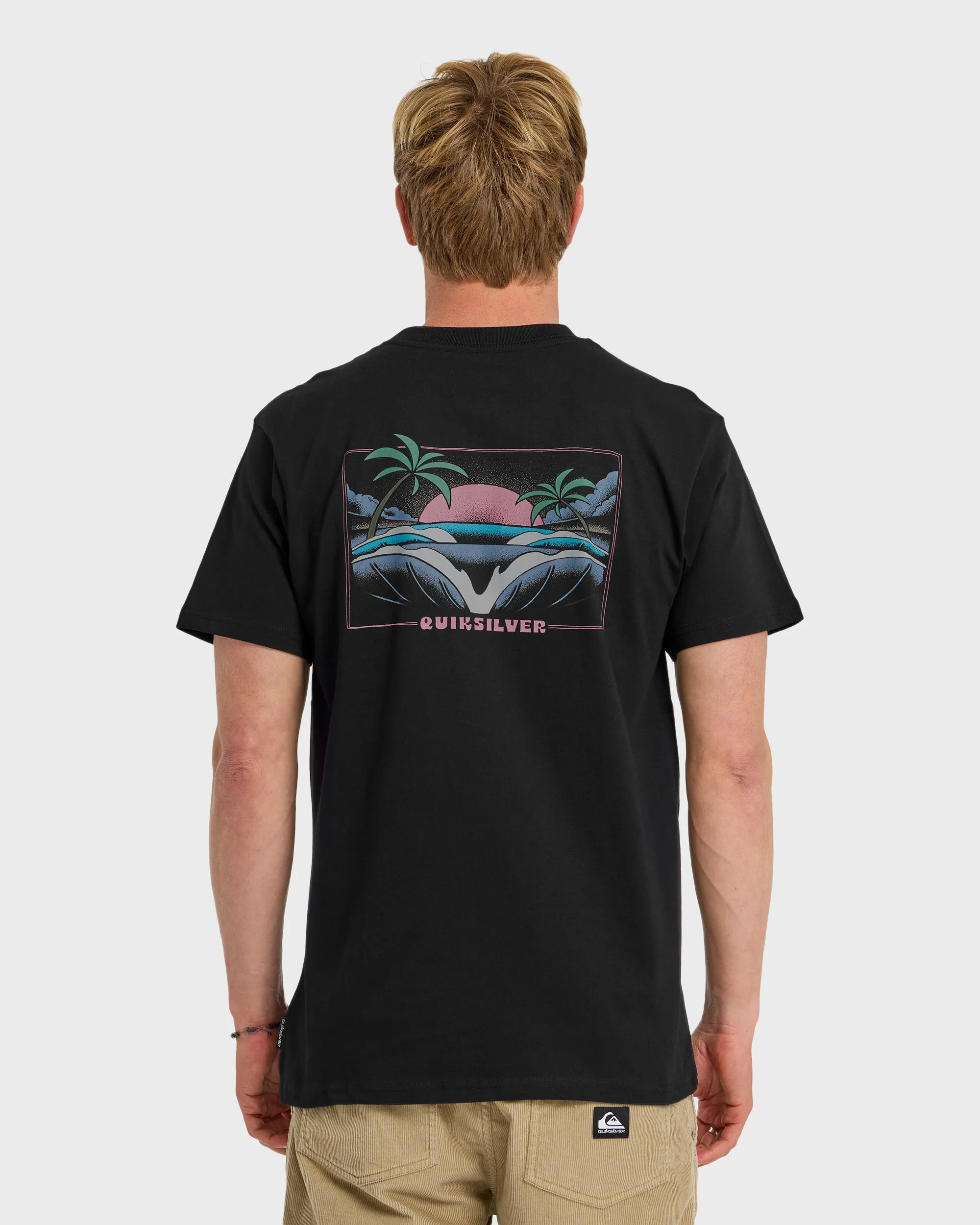 Wave Primitive Classic Short Sleeve T-Shirt - Black sold by Quiksilver product image thumbnail 2