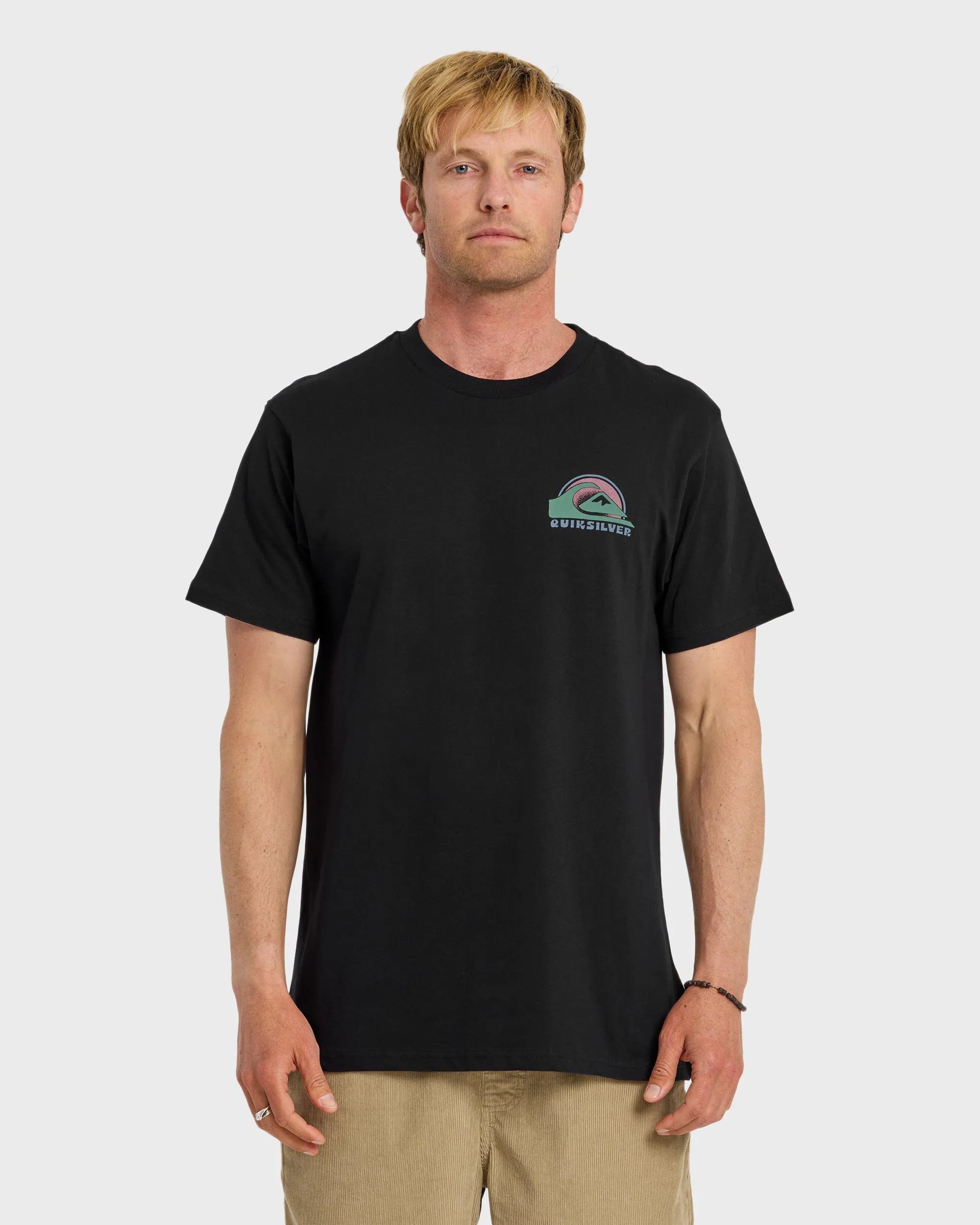 Wave Primitive Classic Short Sleeve T-Shirt - Black sold by Quiksilver