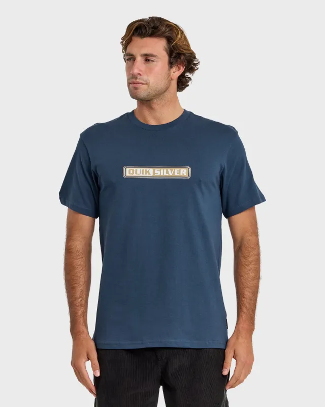 Wrecking Orbit Short Sleeve T-Shirt - Dark Denim sold by Quiksilver