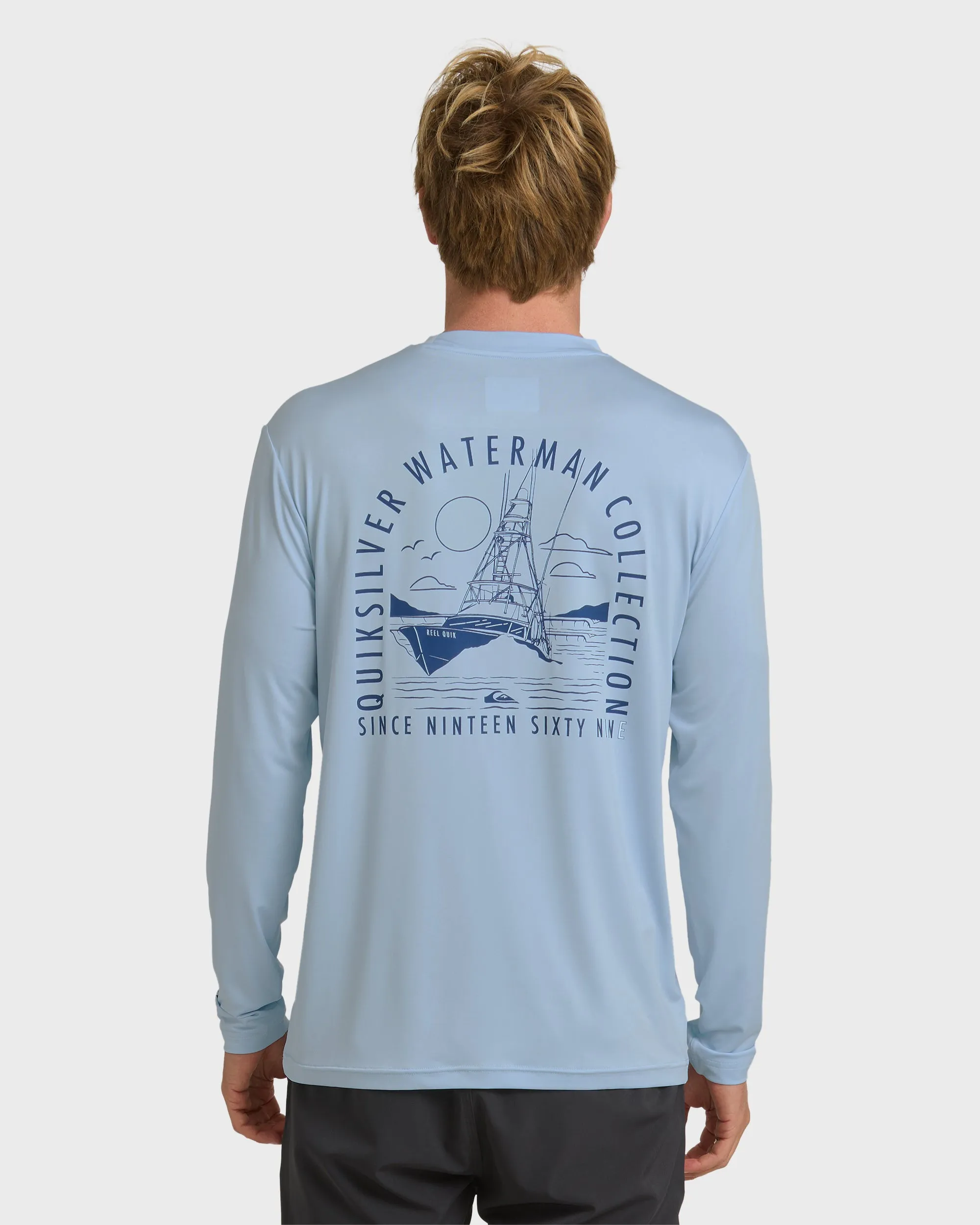 Waterman Cool Breeze UPF 50 Long Sleeve Surf Shirt - Skyway sold by Quiksilver product image thumbnail 2