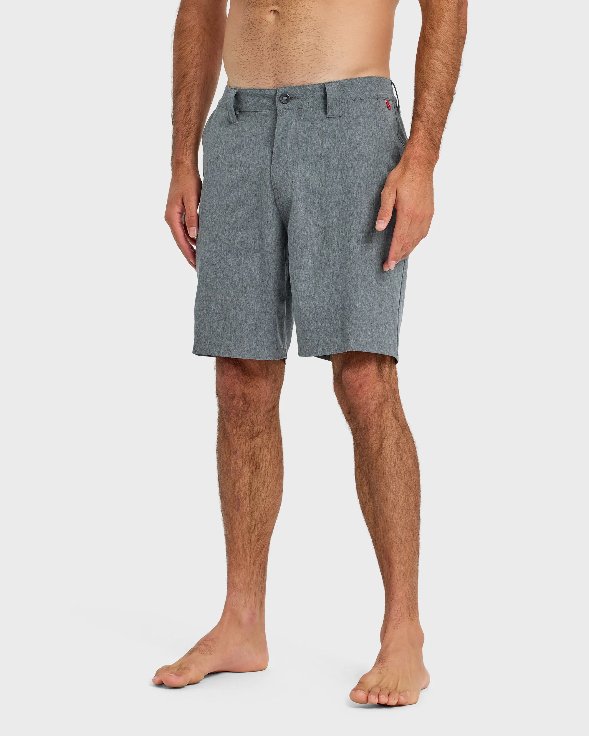 Union Heather Amphibian 20" Hybrid Shorts - Black sold by Quiksilver product image thumbnail 4
