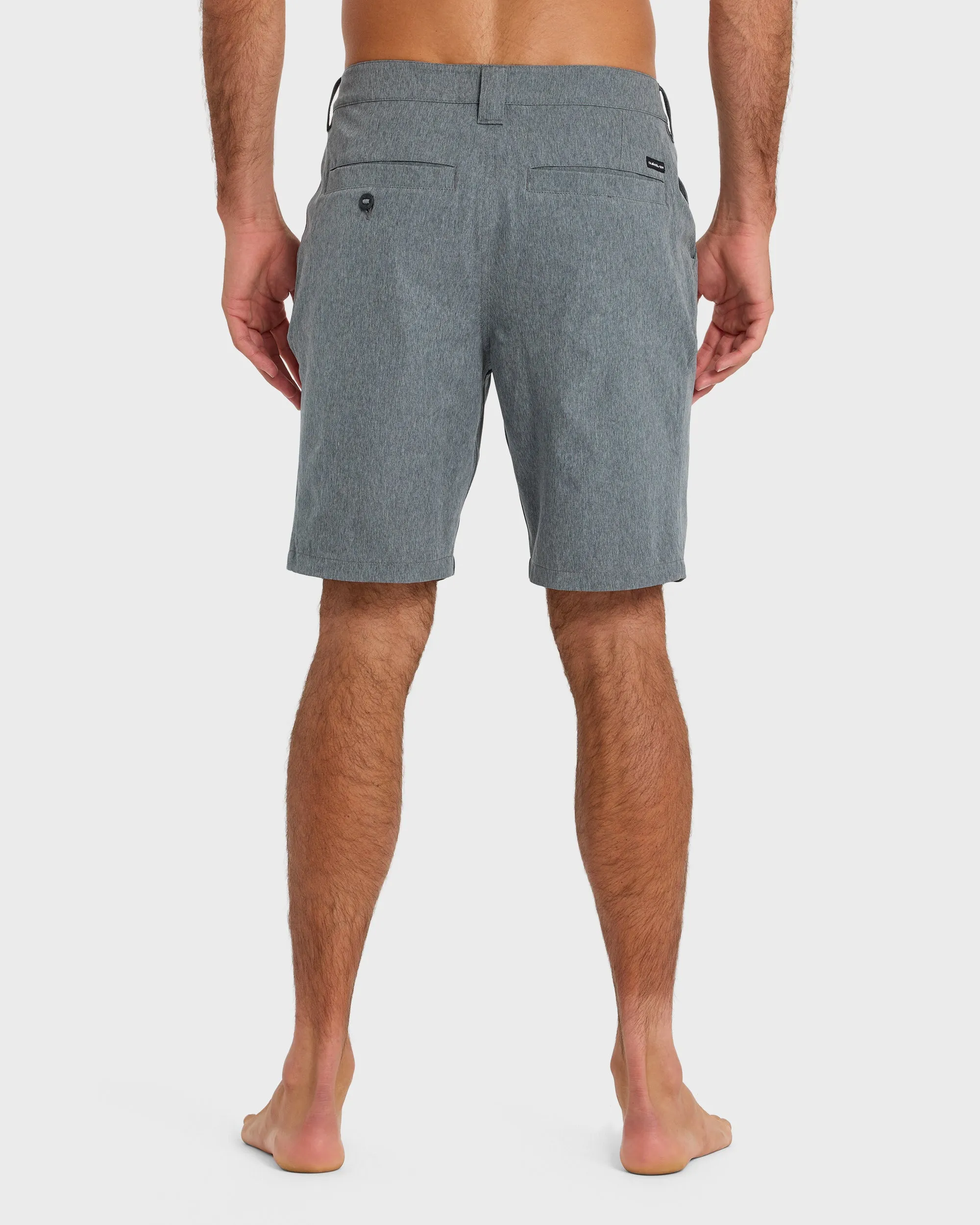 Union Heather Amphibian 20" Hybrid Shorts - Black sold by Quiksilver product image thumbnail 2
