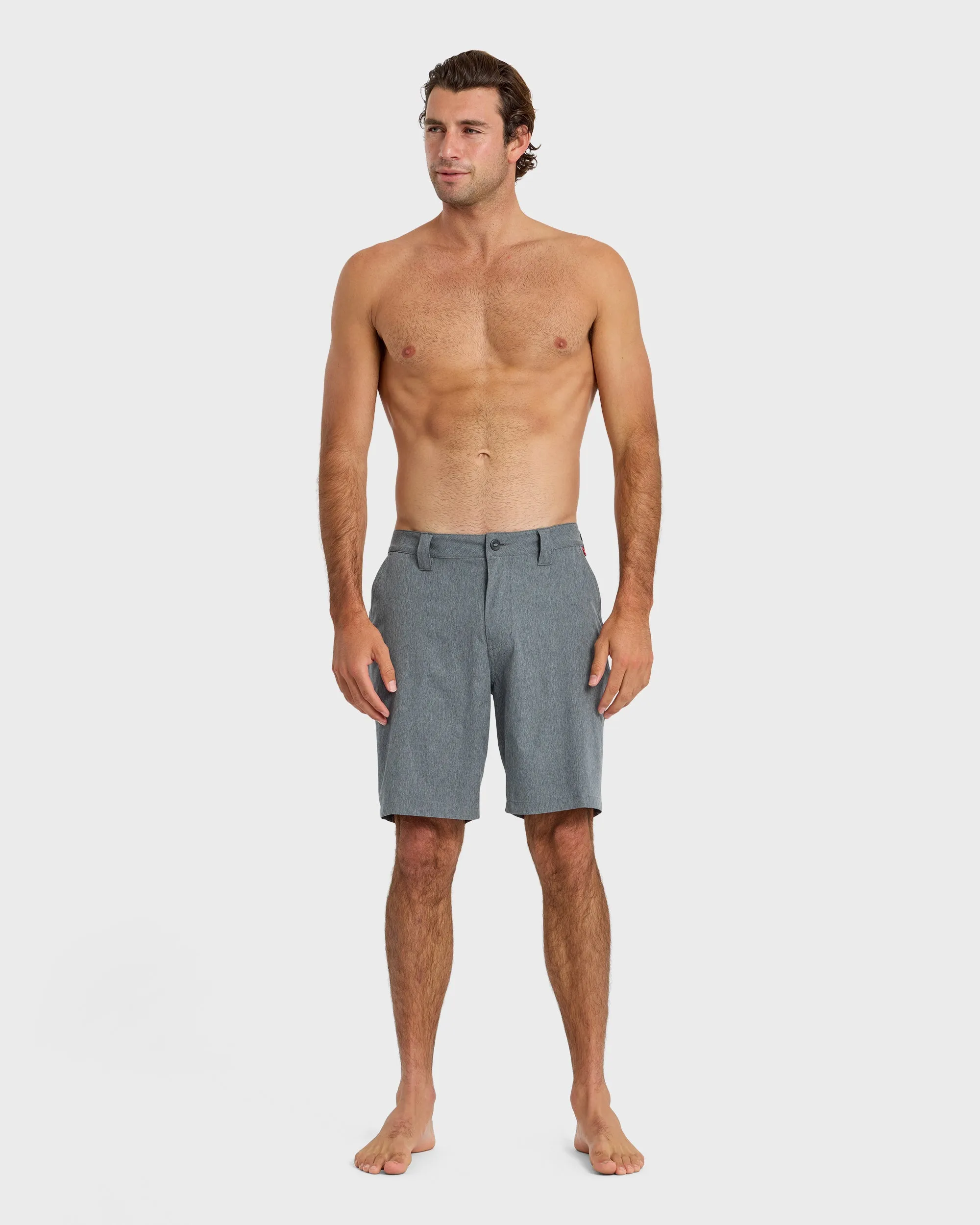 Union Heather Amphibian 20" Hybrid Shorts - Black sold by Quiksilver product image thumbnail 3