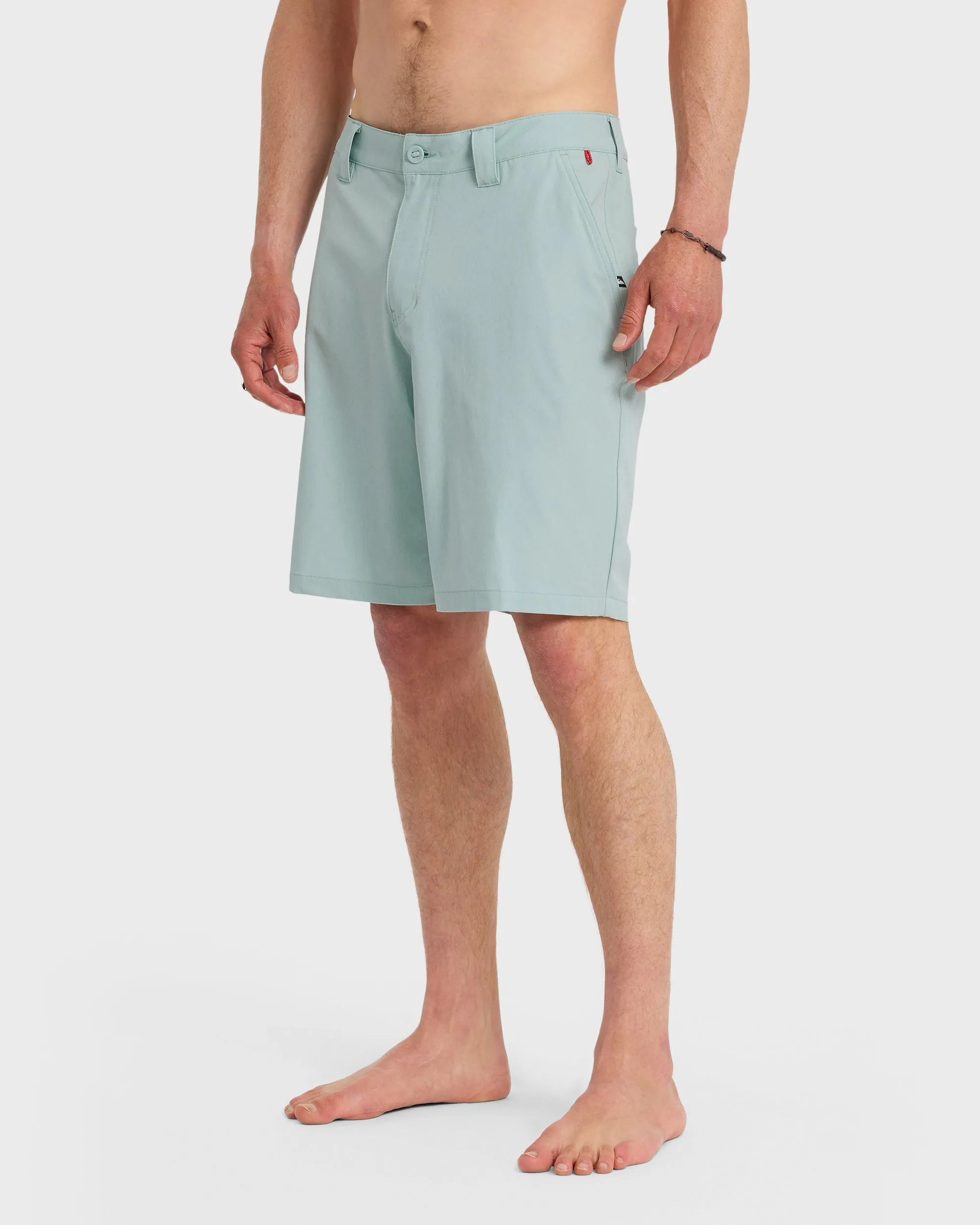 Union Heather Amphibian 20" Hybrid Shorts - Blue Haze sold by Quiksilver product image thumbnail 4