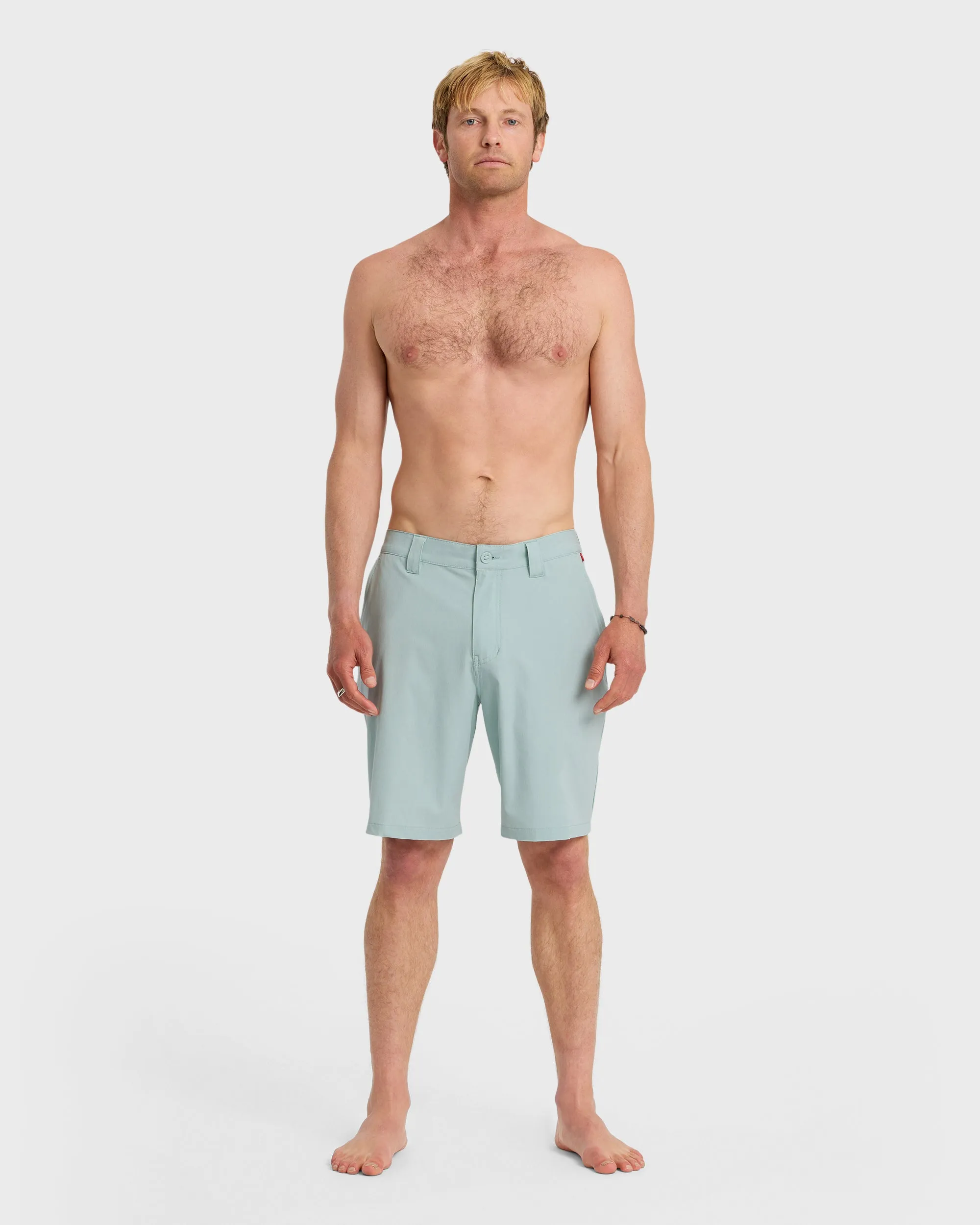 Union Heather Amphibian 20" Hybrid Shorts - Blue Haze sold by Quiksilver product image thumbnail 3