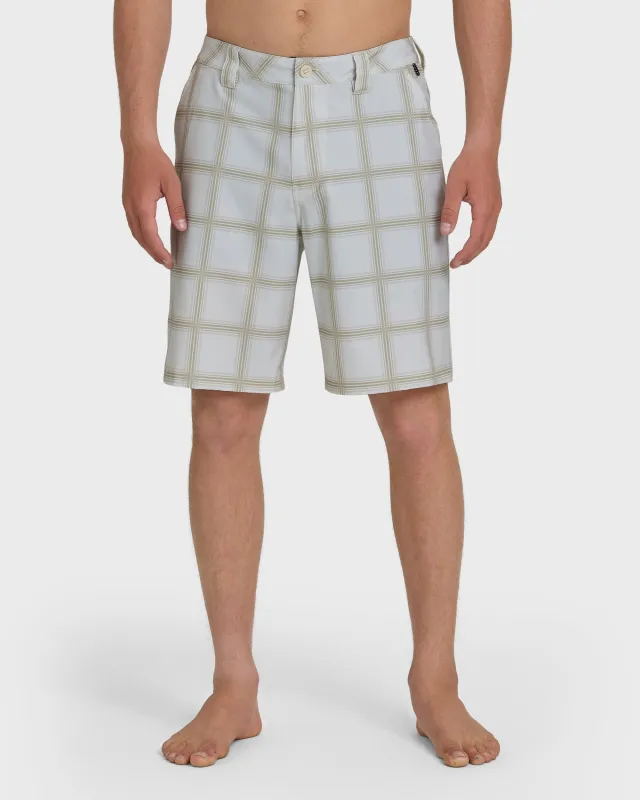 Union Print Amphibian 20" Hybrid Shorts - Bone White sold by Quiksilver