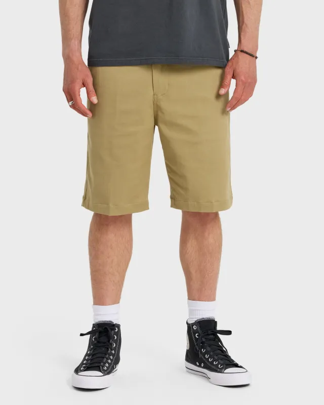 Union Stretch Amphibian 20" Chino Hybrid Shorts - Twill sold by Quiksilver